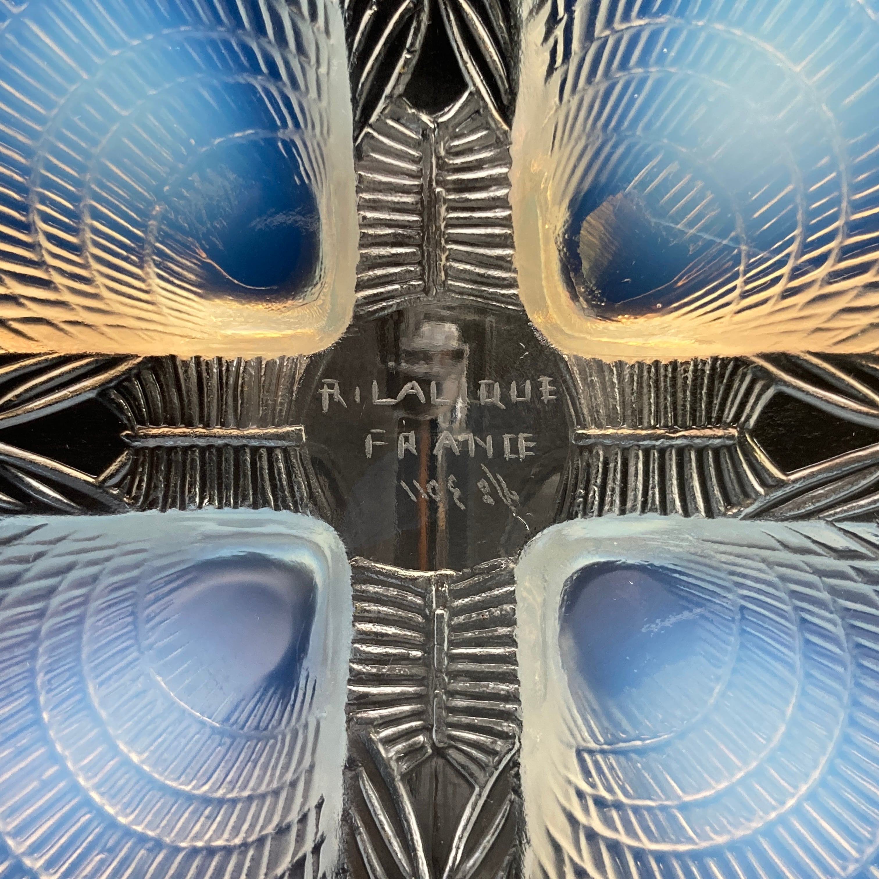 ルネラリック オパルセント コキーユ 30cm 大皿 希少 ルネラリック