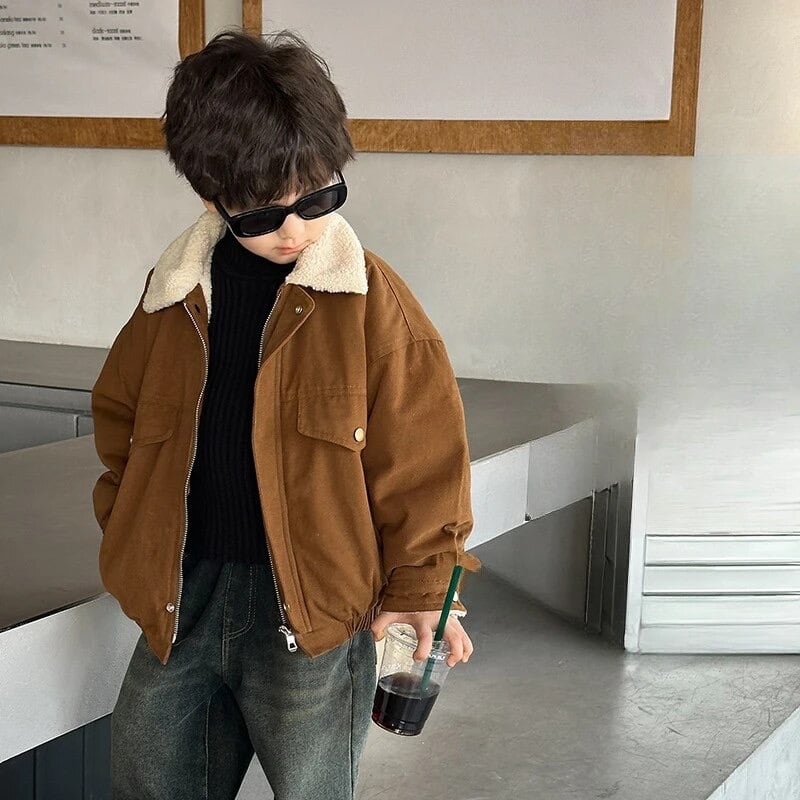 BONTON ボントン ファーコート 6 約120サイズ BONTON ボントン ファー