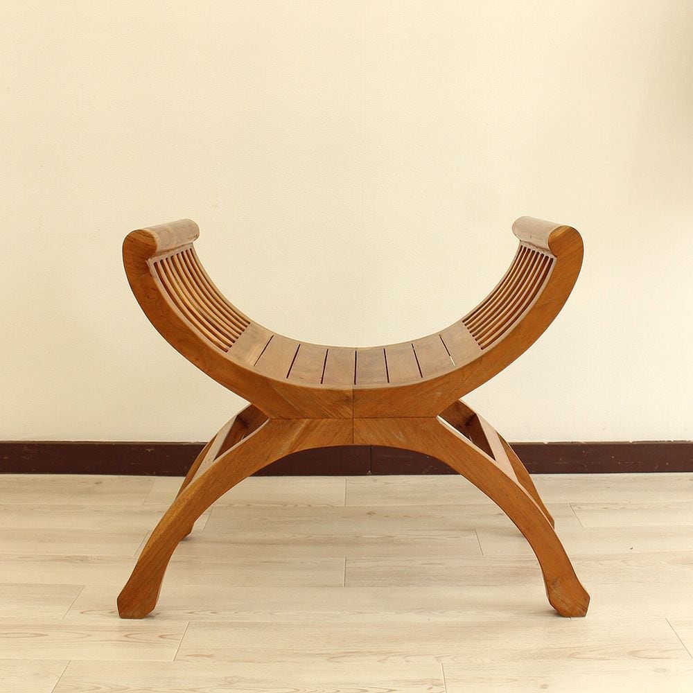 アジアンリゾート 木製スツール カルティニチェア チーク家具 アジアン