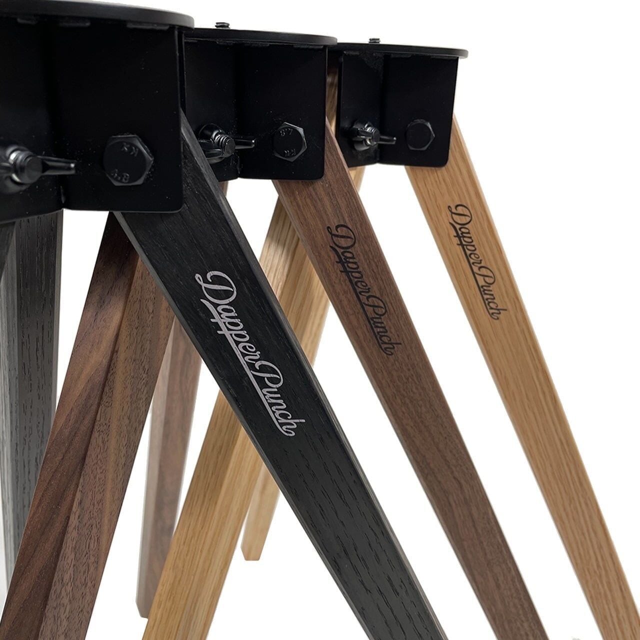 dapper punch 木製三脚 オーク 黒塗装仕上げ | 薪SHOP CHAMBERS