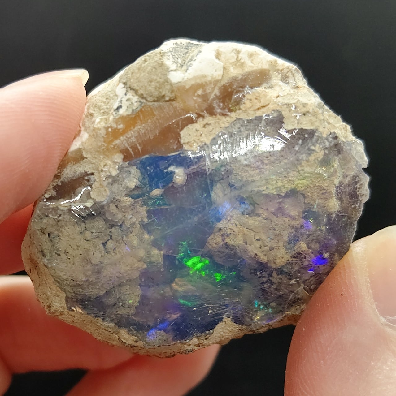 オパール原石エチオピア産 AB124 | MAMPUKU