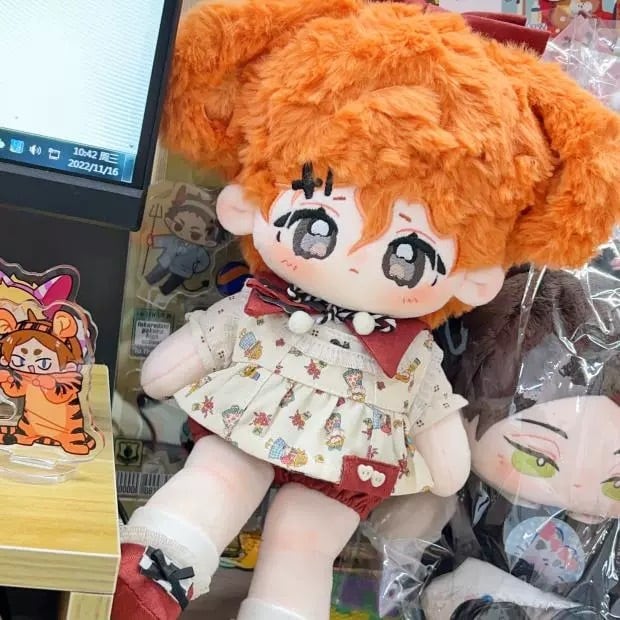 ぬいぐるみ オリジナル 無属性 10cm ハンドメイド 棉花娃娃 自作