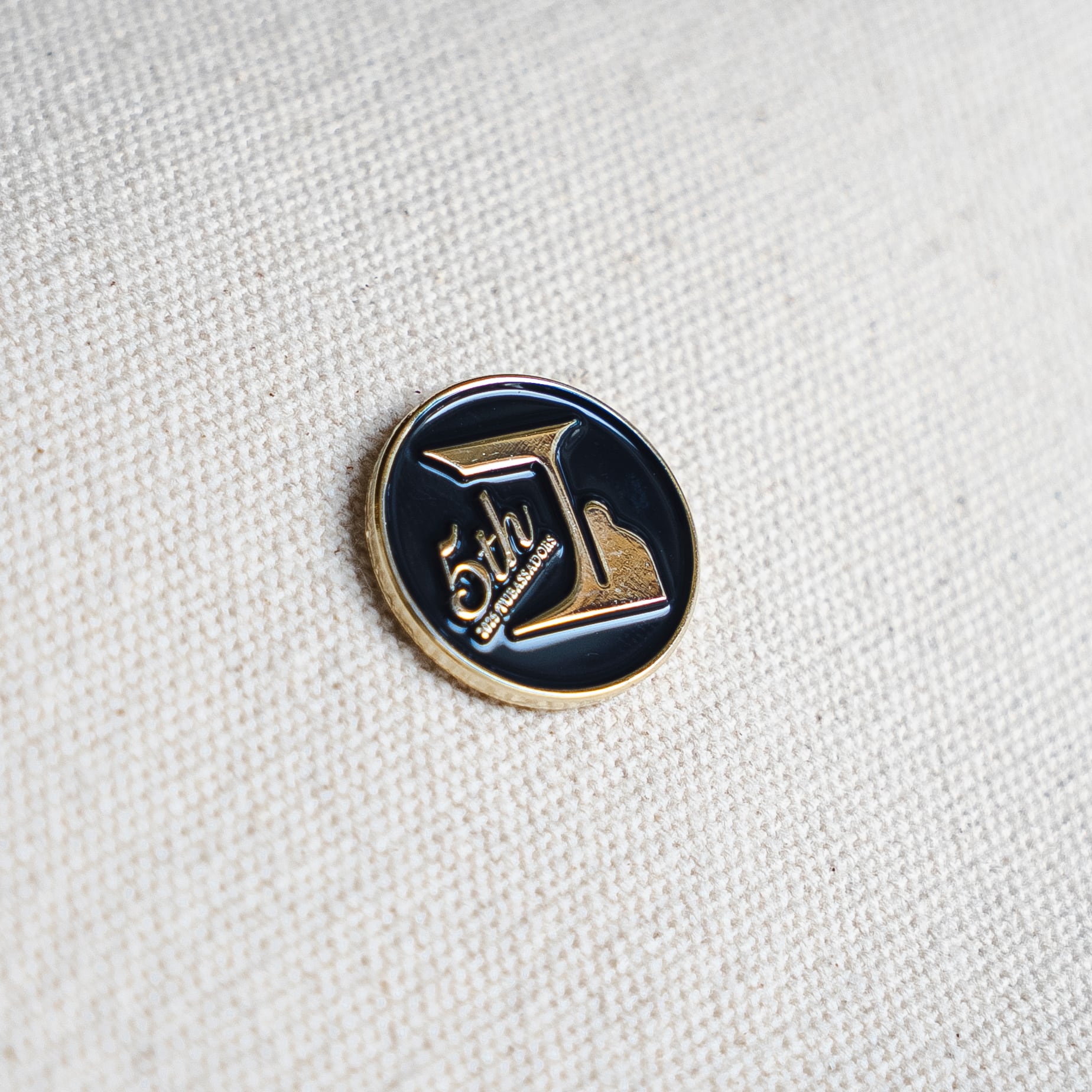 ふなっしー 5thゴールド ビッグ ピンバッジ ふなっしー5thゴールド