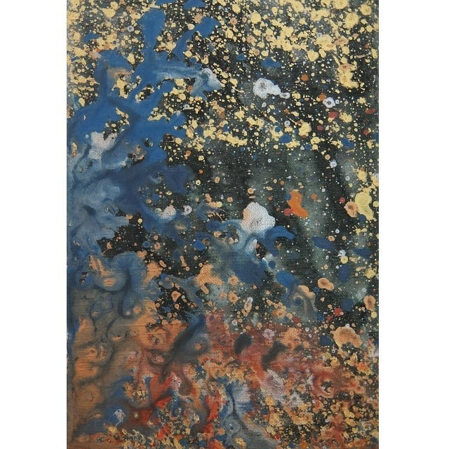 内野隆文 絵画 SM（サムホール）抽象画 現代美術 アート作品