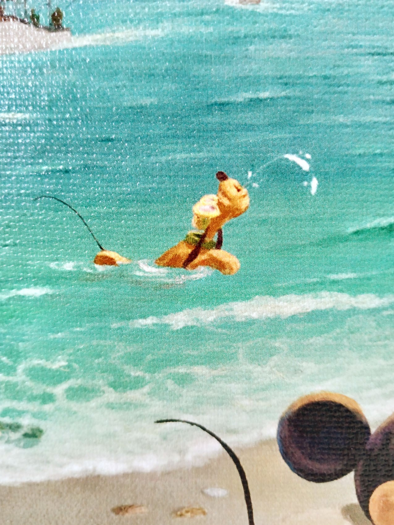 ディズニー 実写 BBB キャンバス 絵画 ディズニー絵画 ミッキー