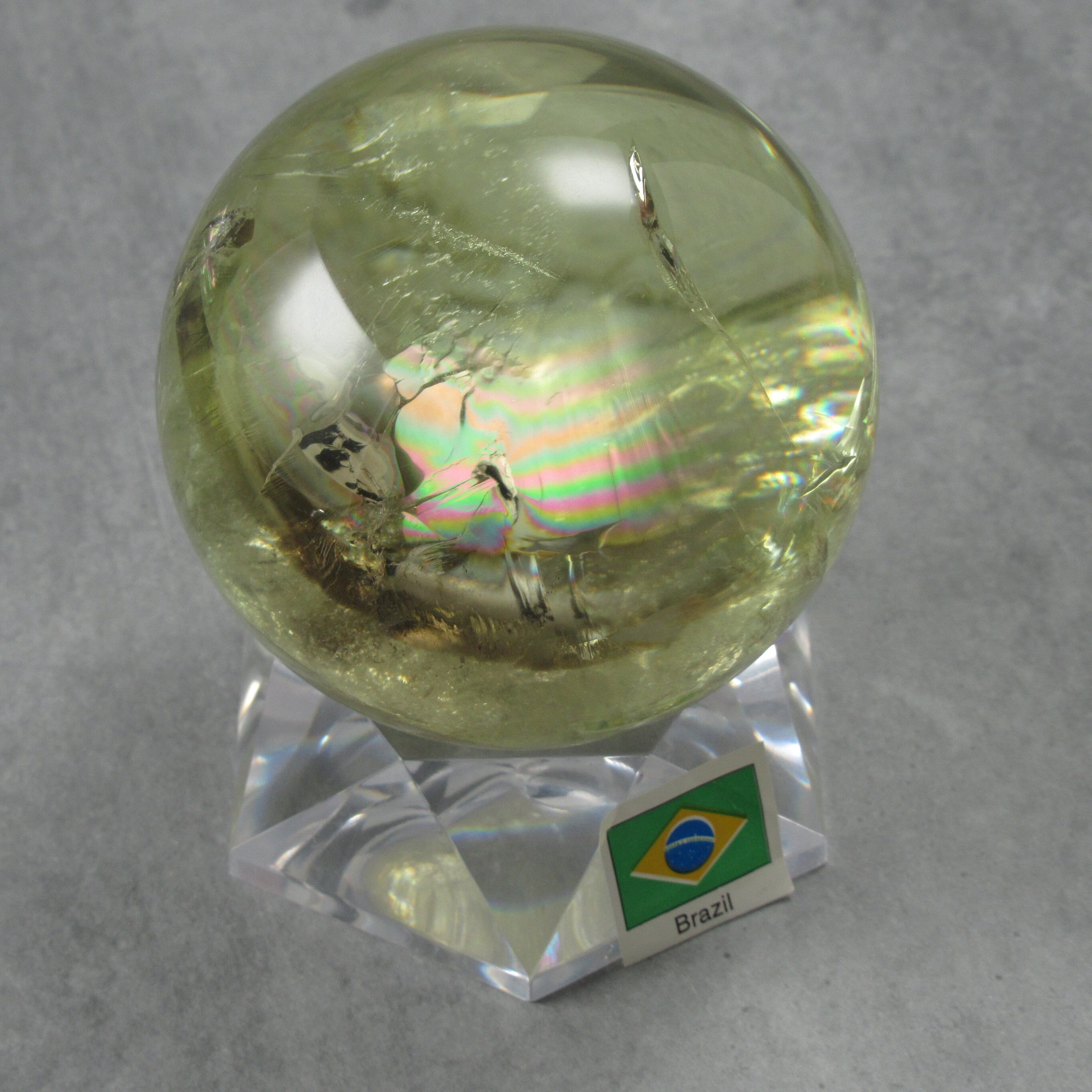 オウロベルデクォーツ ウェーブカット