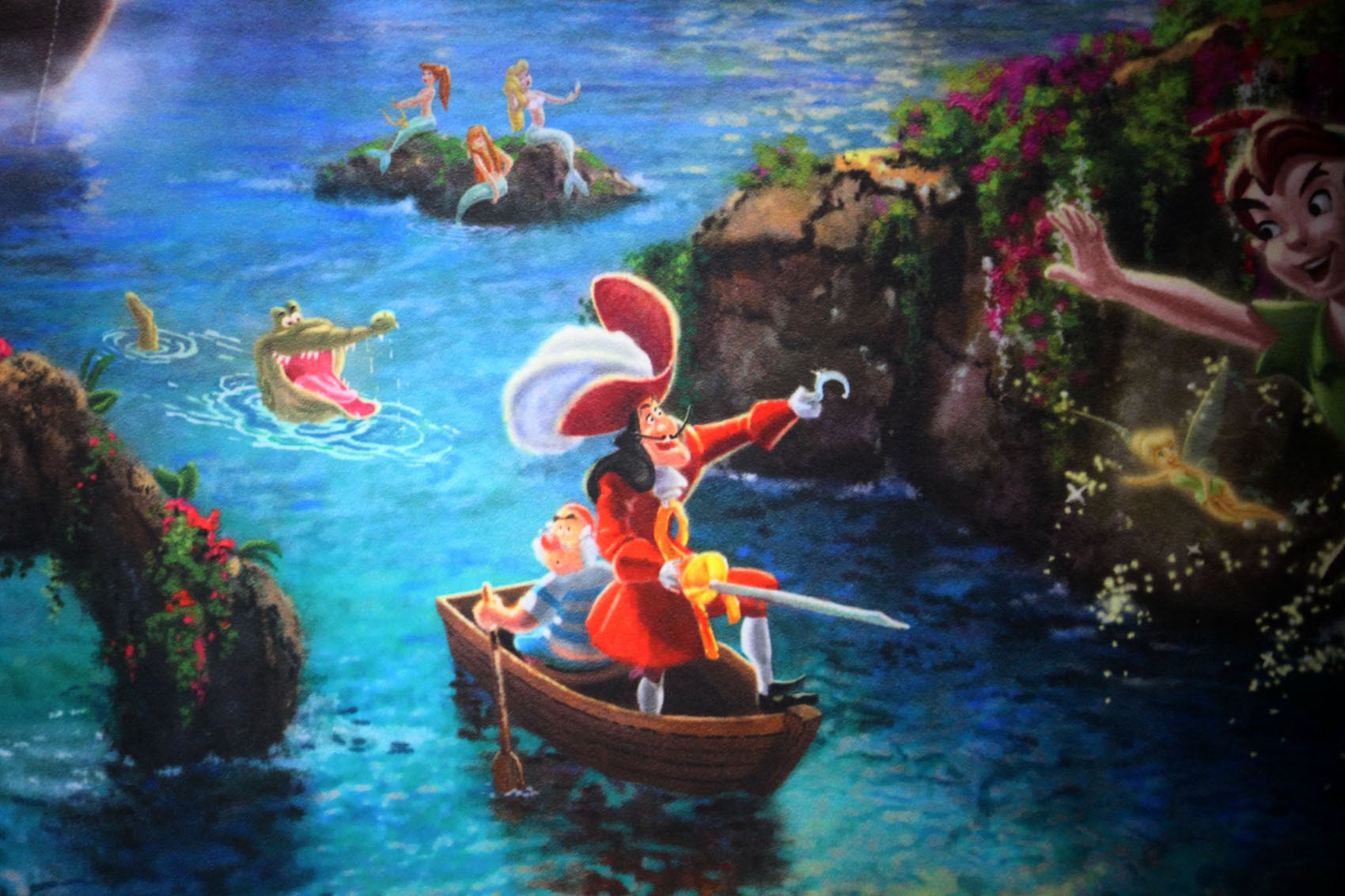 ピーターパンMARCHOF THE LOSTBOYS 絵画 ピーターパンMARCHOF THE