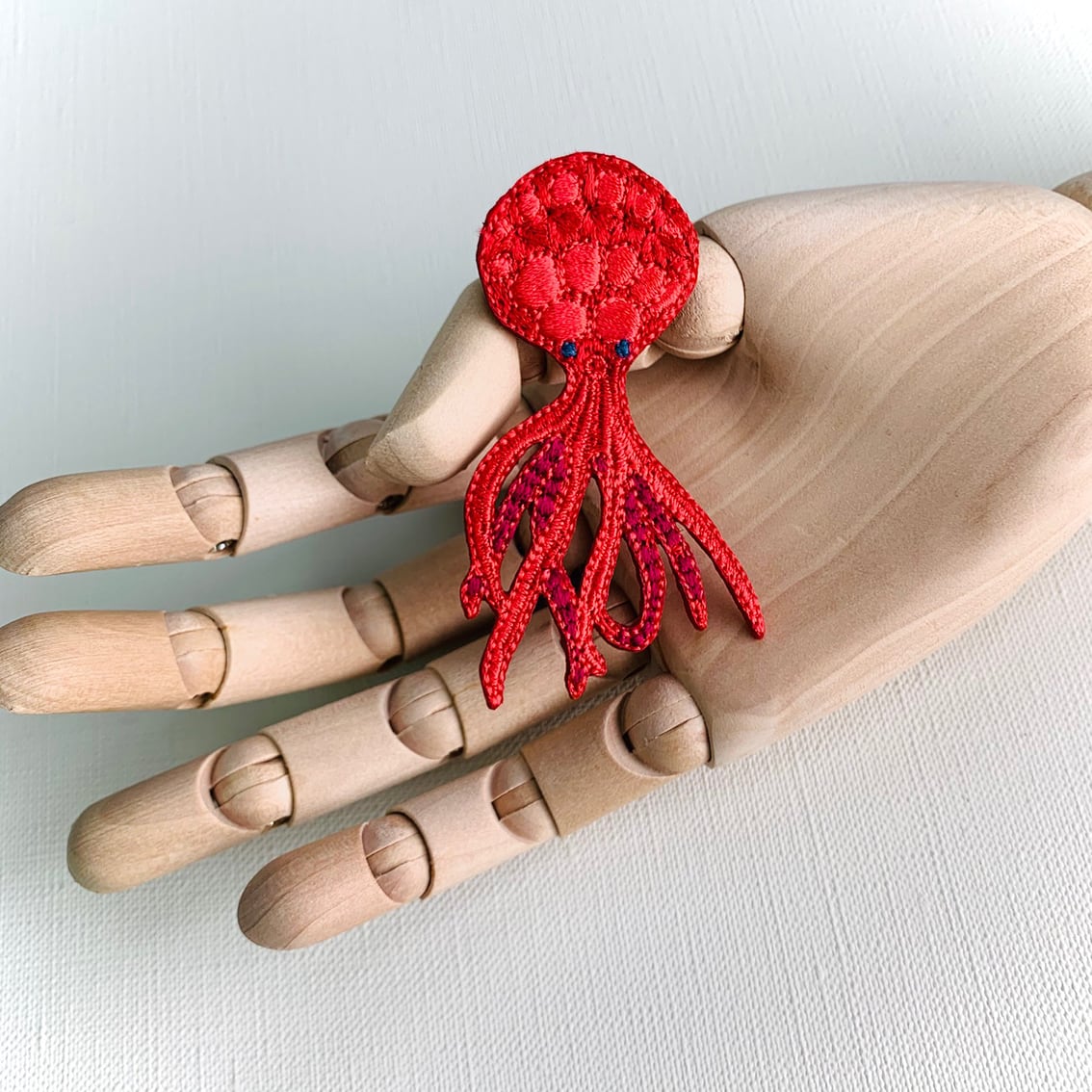 ga.la 刺繍ブローチ 作家ブローチ ブローチ 刺繍作家もの 3点セット ga