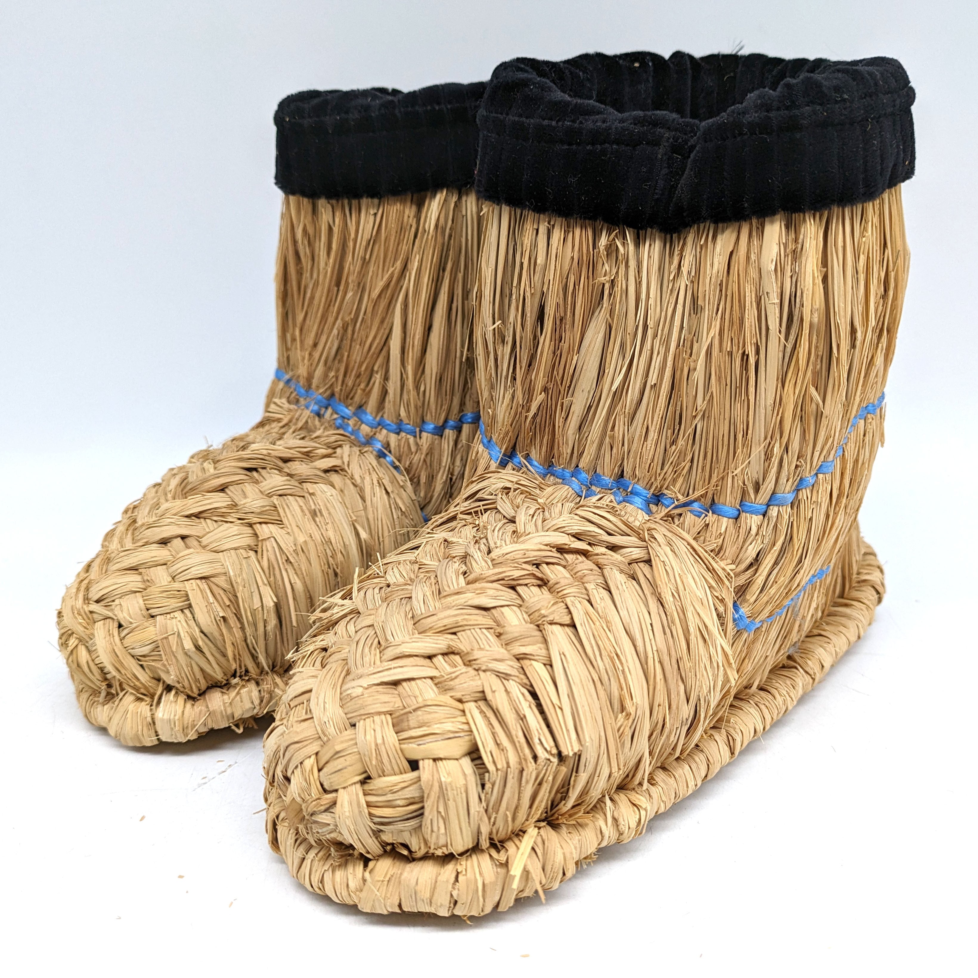 わらぐつをつくる技術を継承しよう2023～草履・わらじ・雪靴づくり