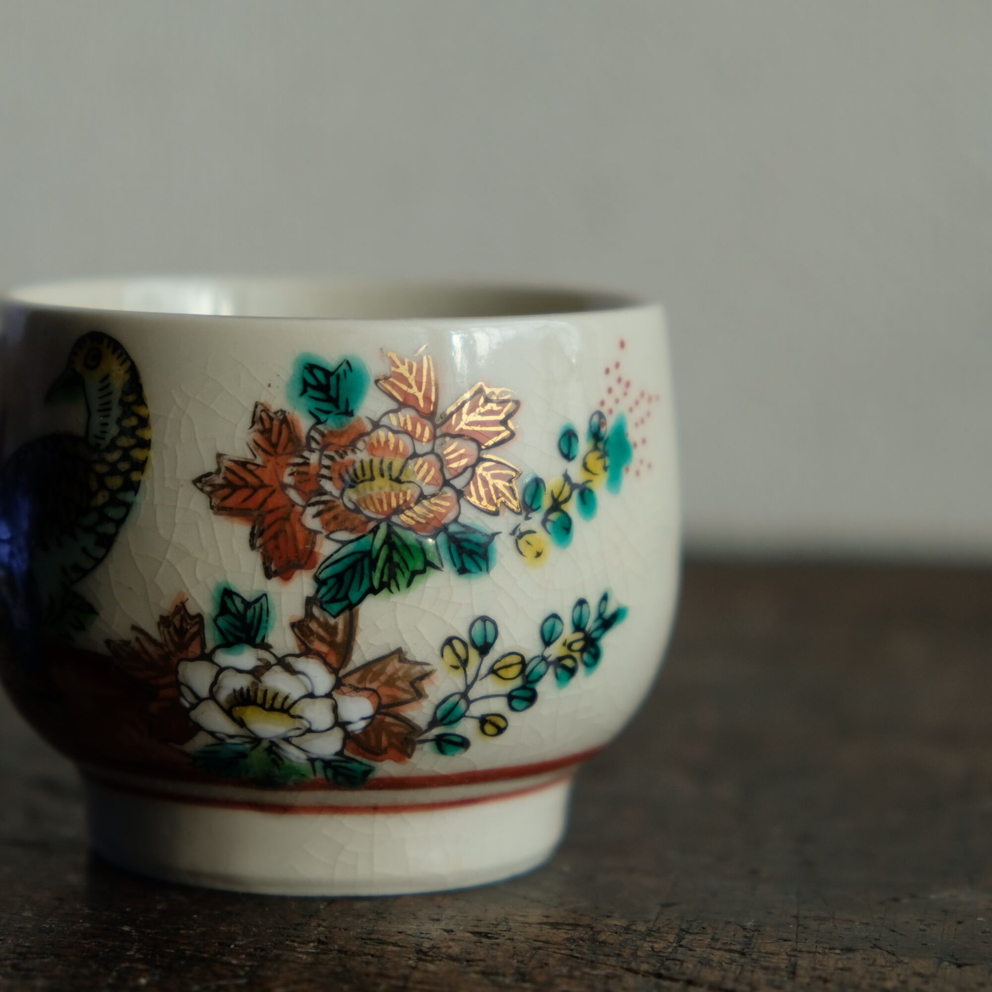 古伊万里 白磁 陽刻 深皿 江戸時代 シノワズリ 金直し 金継ぎ