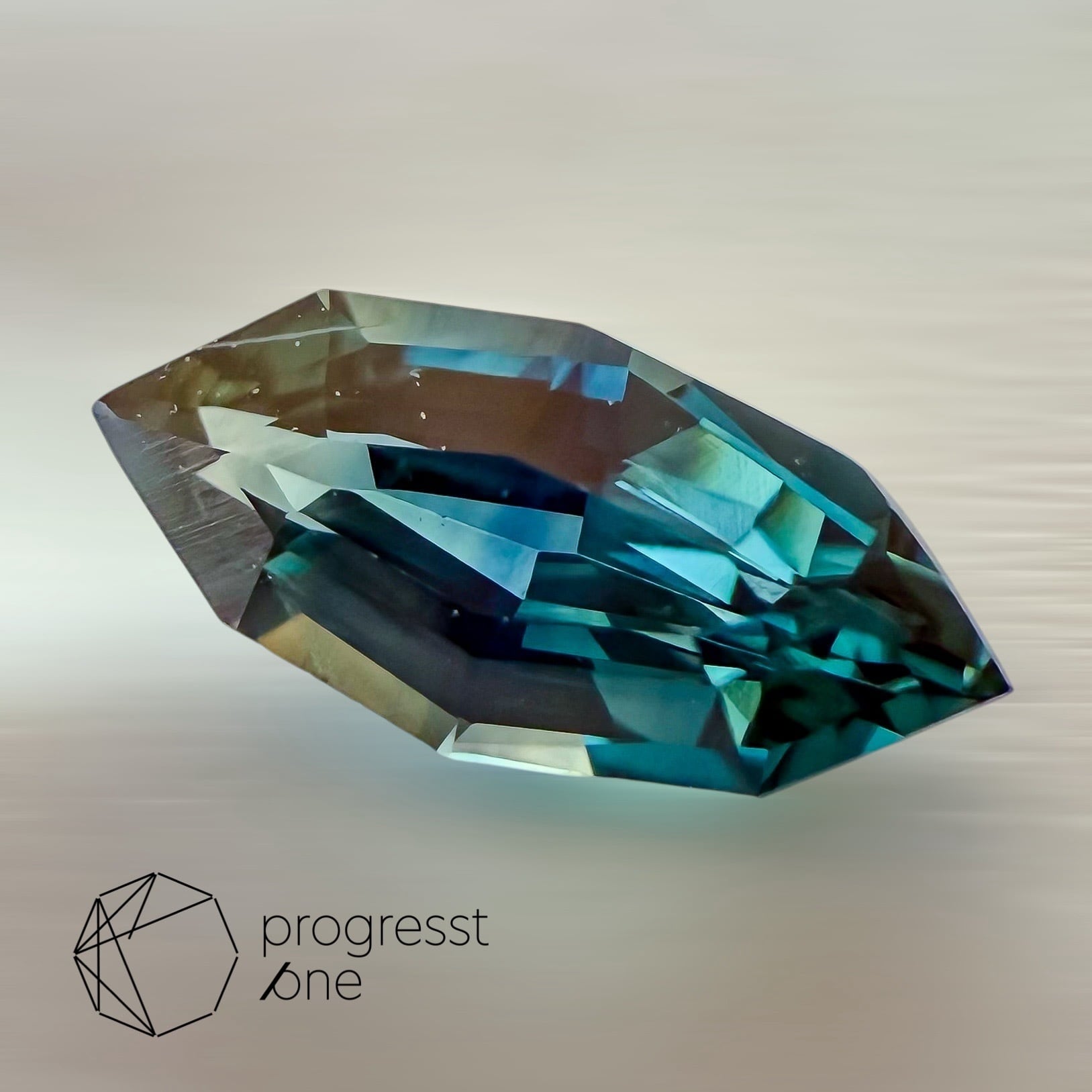 バイカラーサファイア0.52ct | progresstone