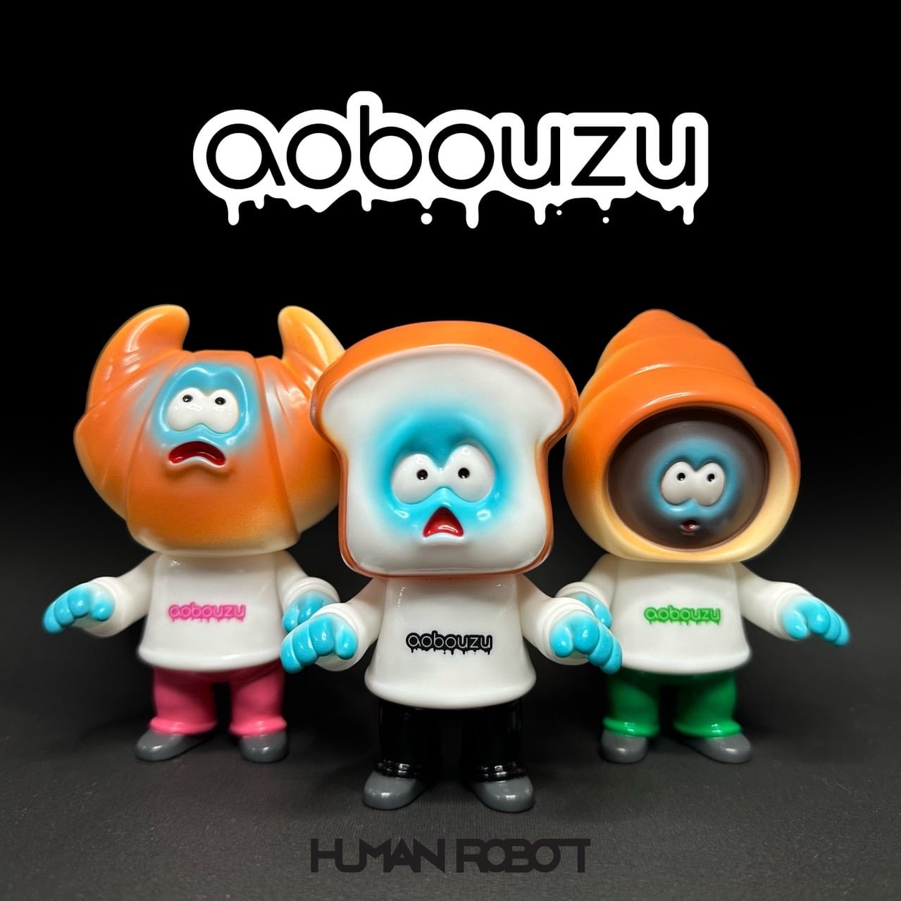 atmos ヒューマンロボット PANDEAD HUMANROBOT 四体セット HUMAN ROBOT