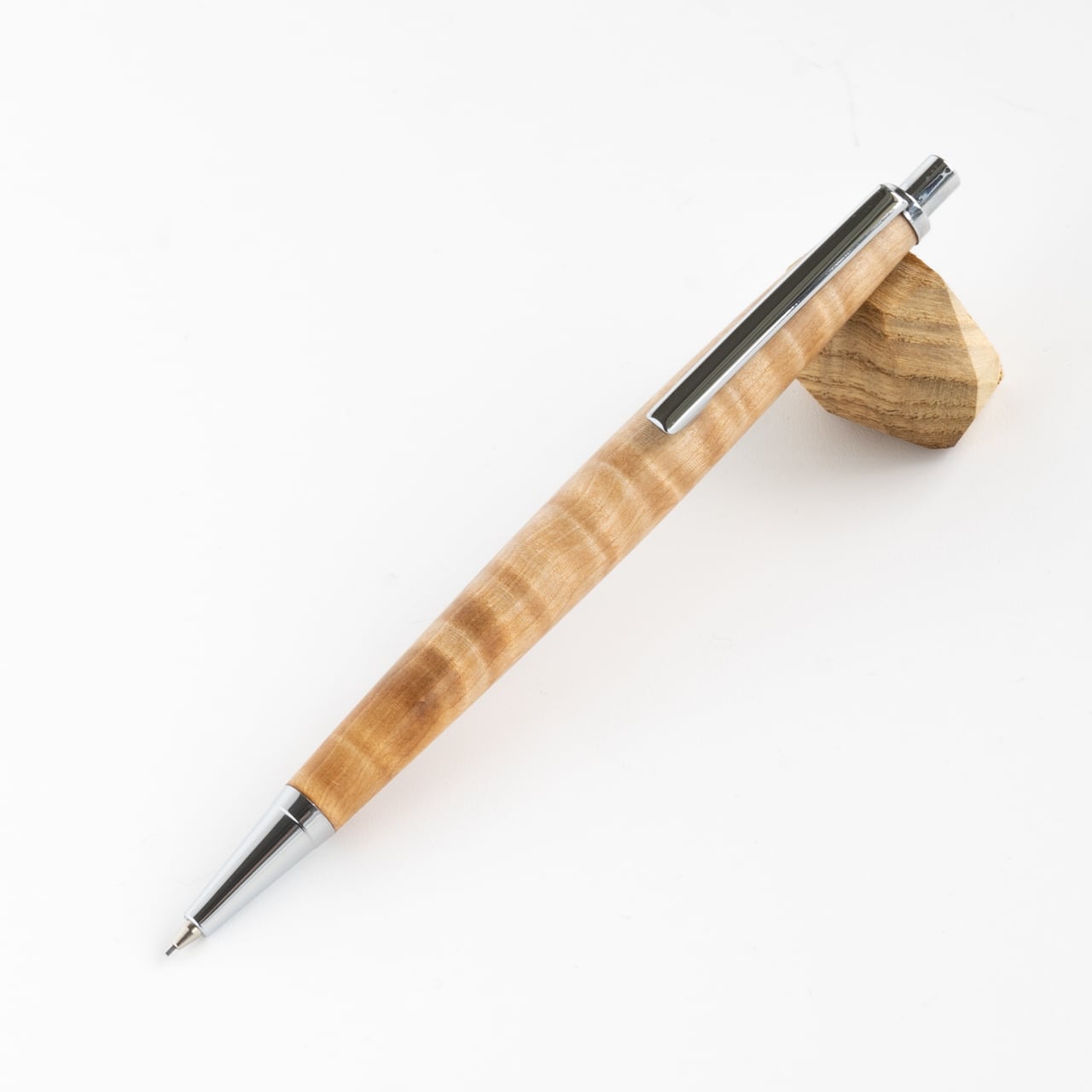 杢軸シャーペン】トチ（栃） 縮み杢 / 0.5mmシャープペンシル