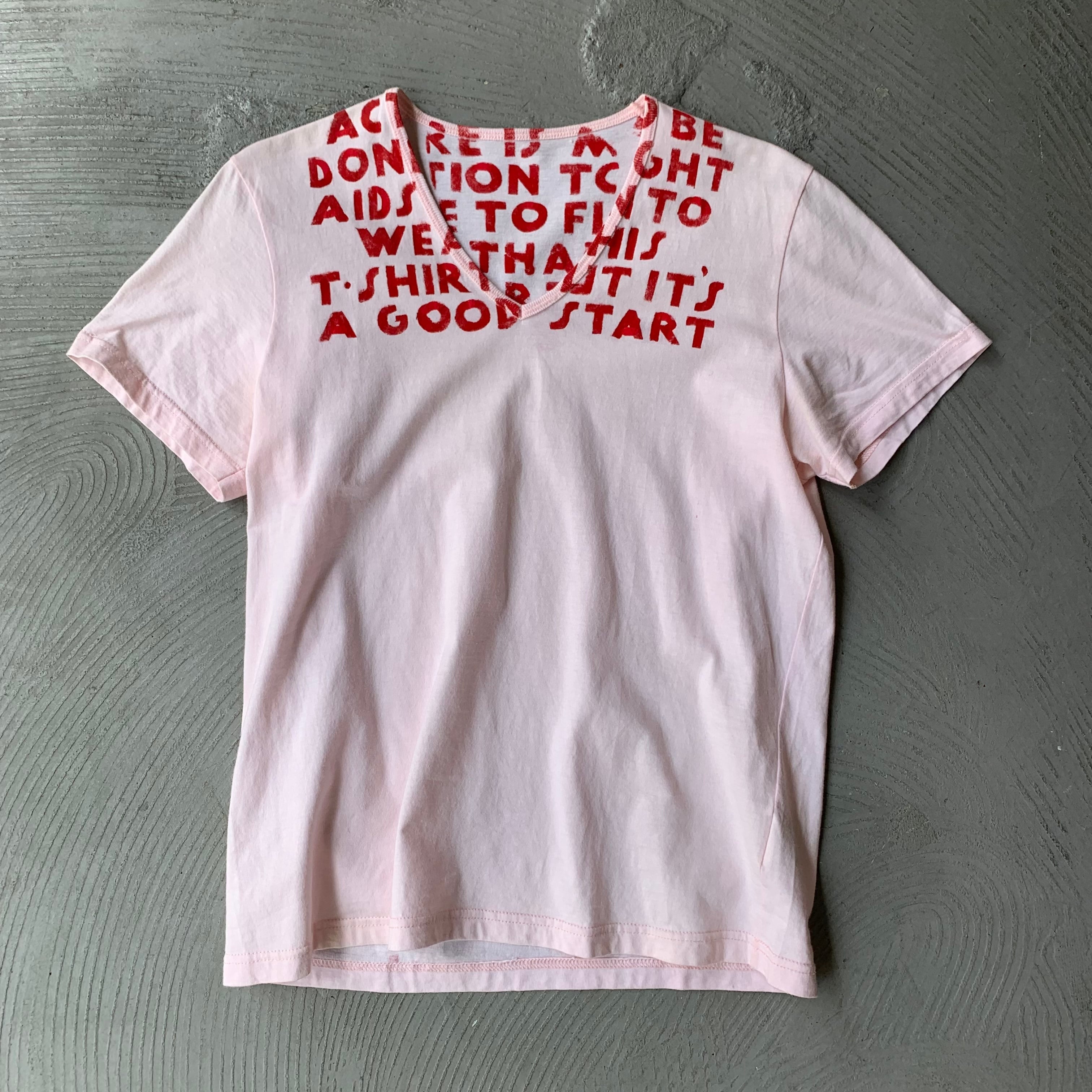 Martin Margiela / AIDS T-shirt | SAMUEL FINCH / Online store