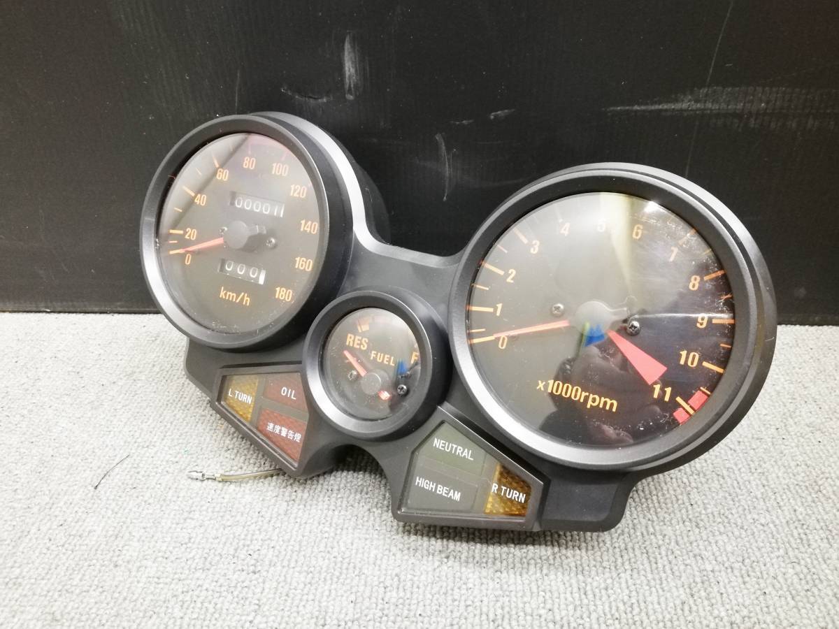 CBX400F メーター リプロ赤/2型 当時仕様CBX550F1型