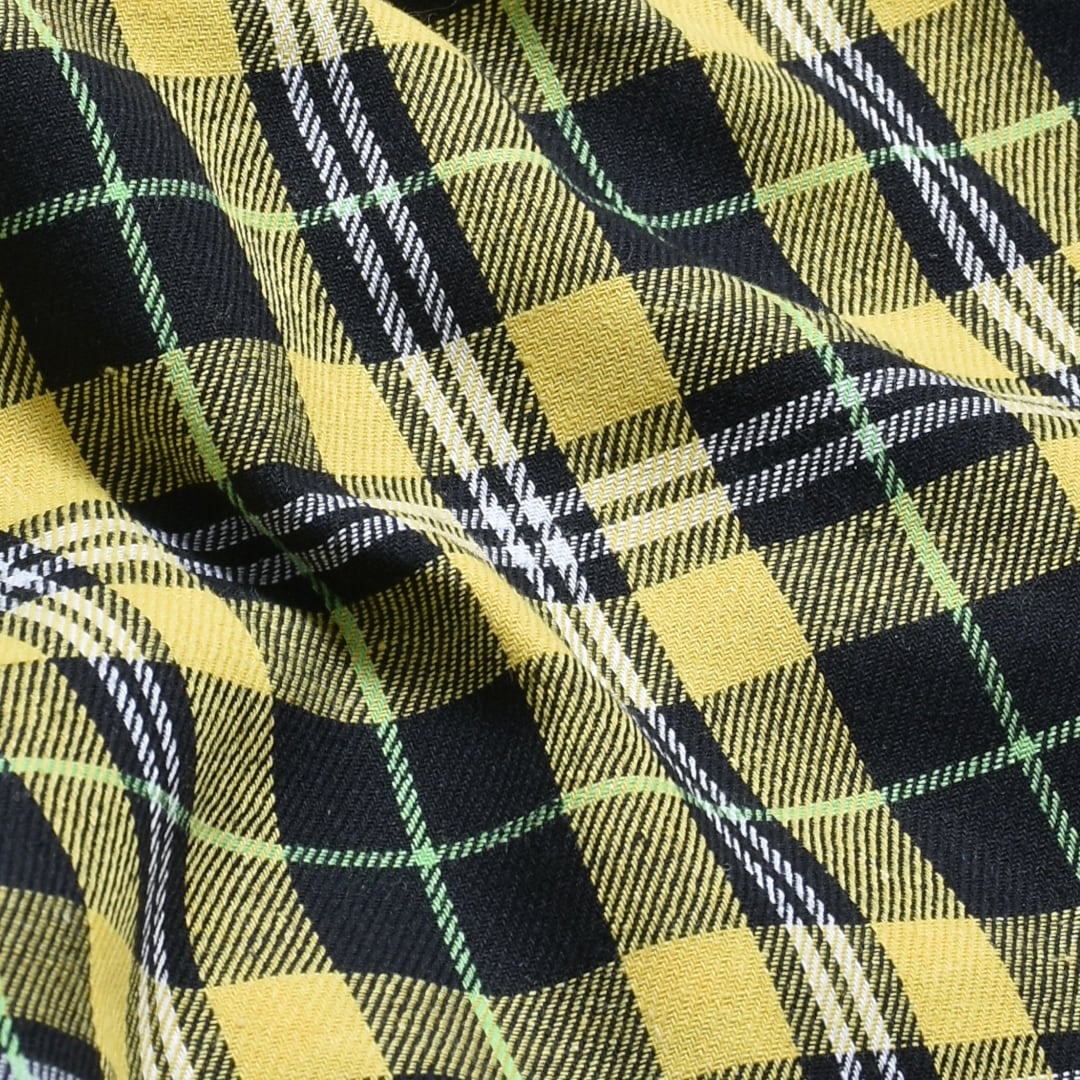 50%OFF】チェックパンツ(YELLOW) | VOLCAN&APHRODITE