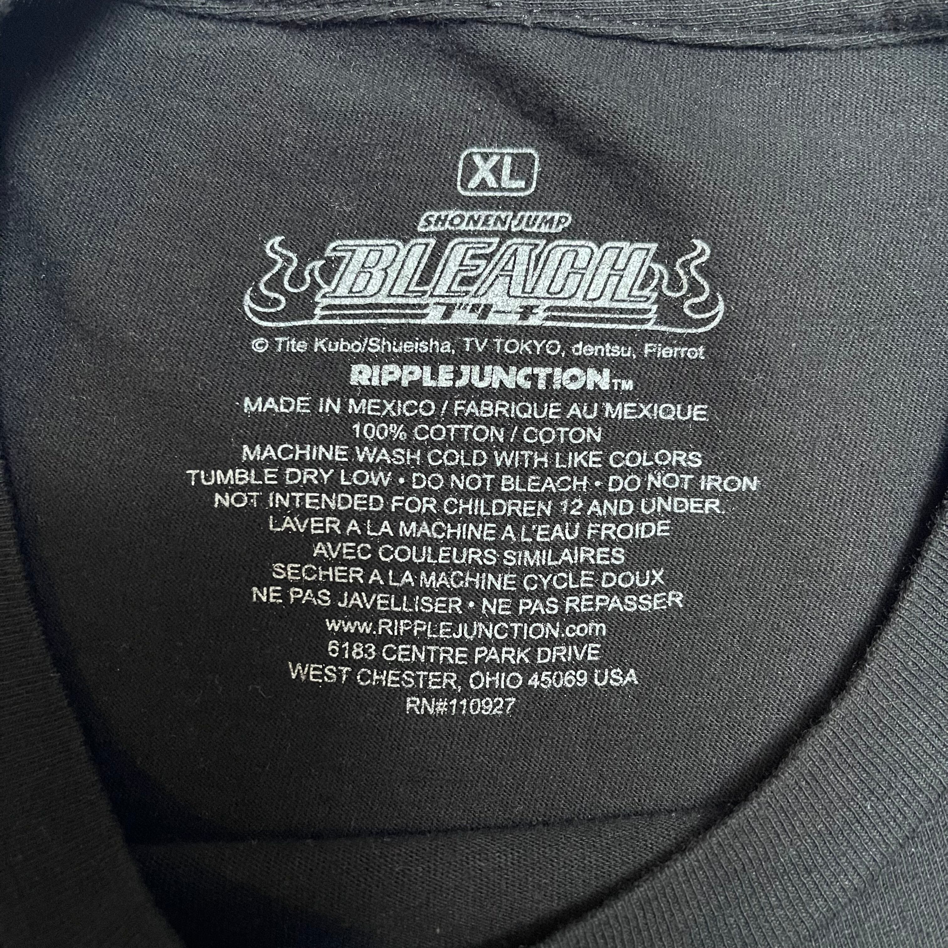 BLEACH ブリーチ アニメTシャツ XLサイズ | 古着屋DIGDIG