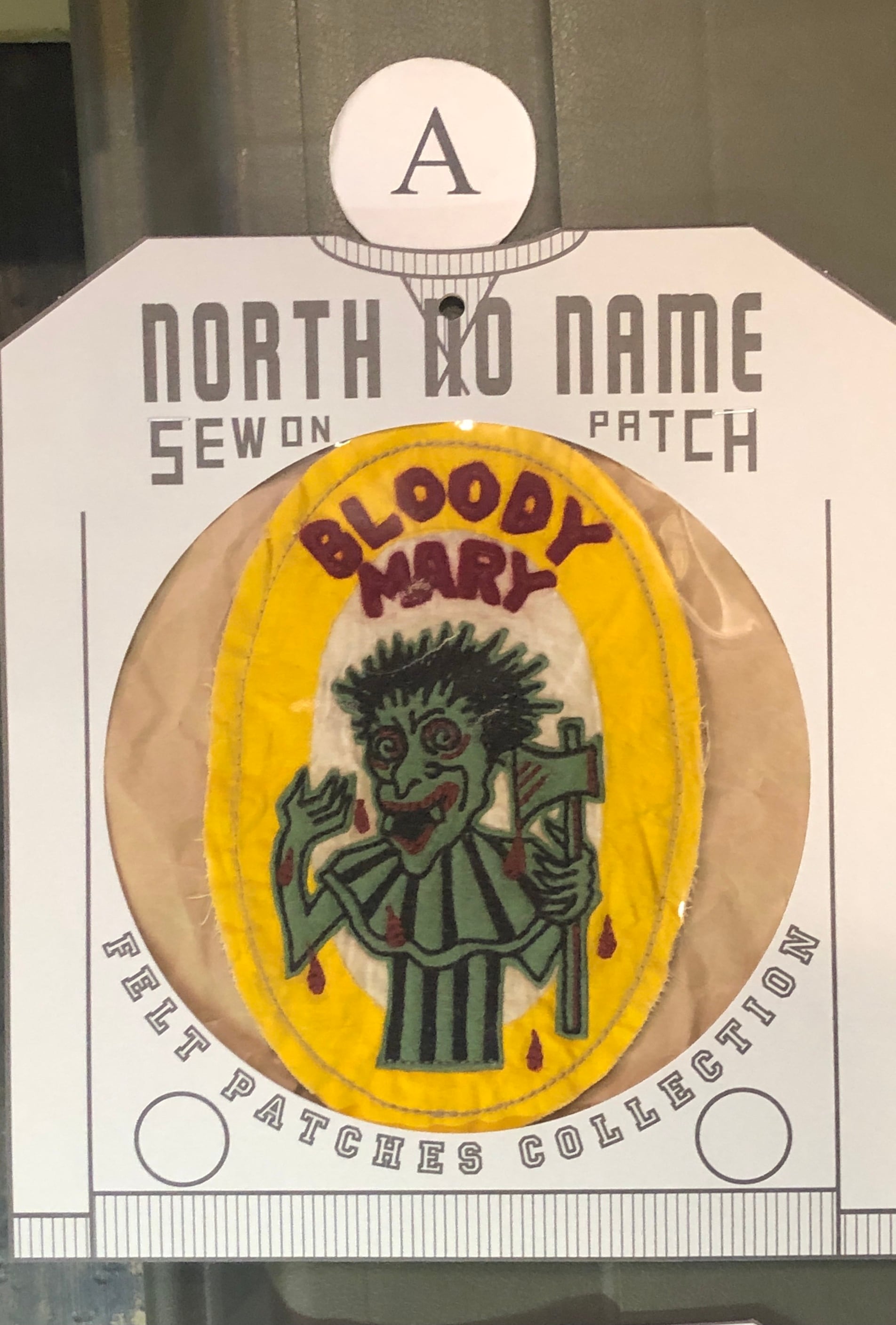 ビンテージ 50s 悪魔 デビル ノースノーネーム ワッペン ミッド