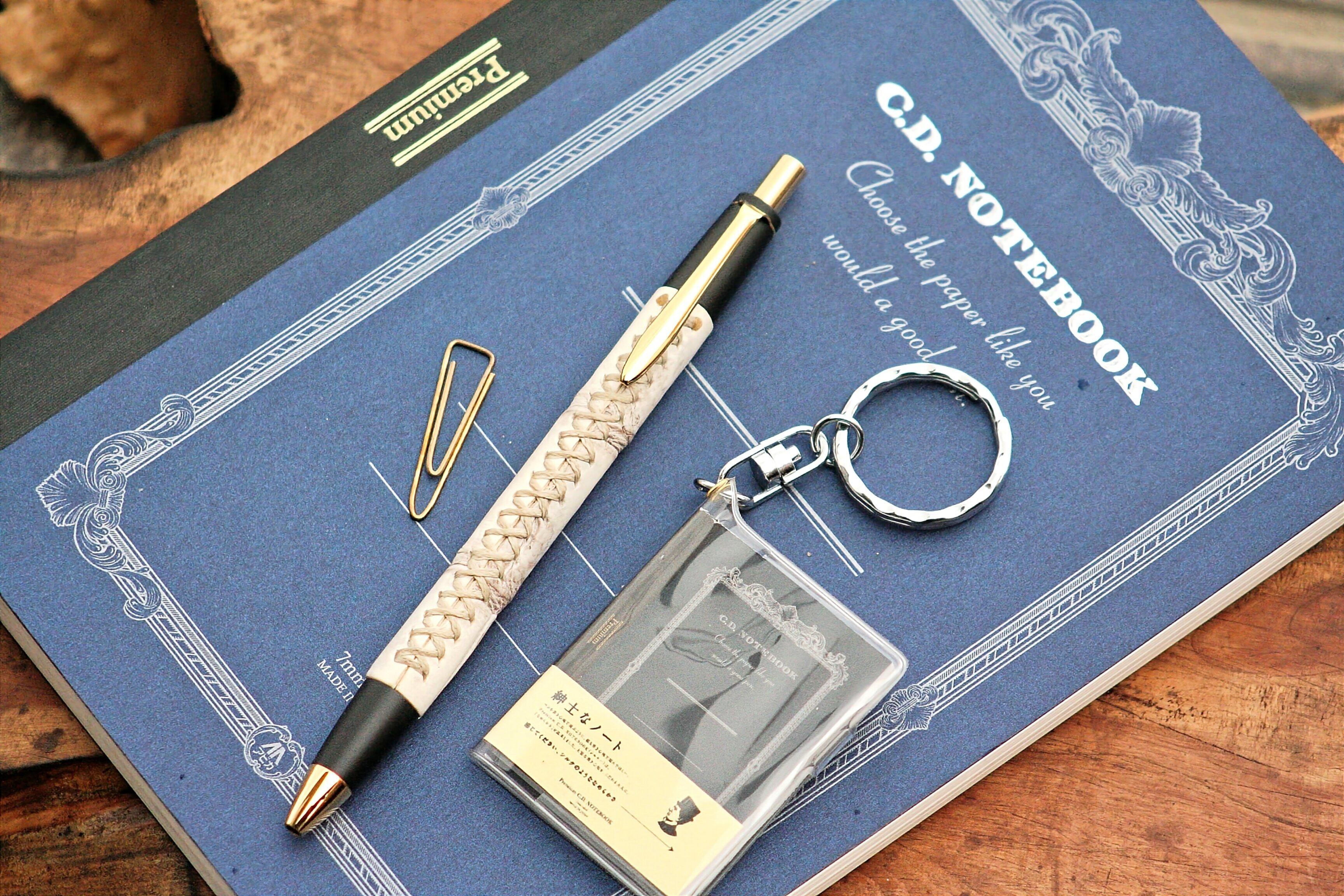 Schicksalシックザール革軸ペンヒマラヤクロコダイル シャーペン