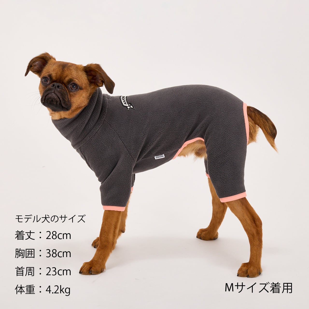 FRAME LOGO BOA SUIT（M.MD.L）フレームロゴボアスーツ | MANDARINE