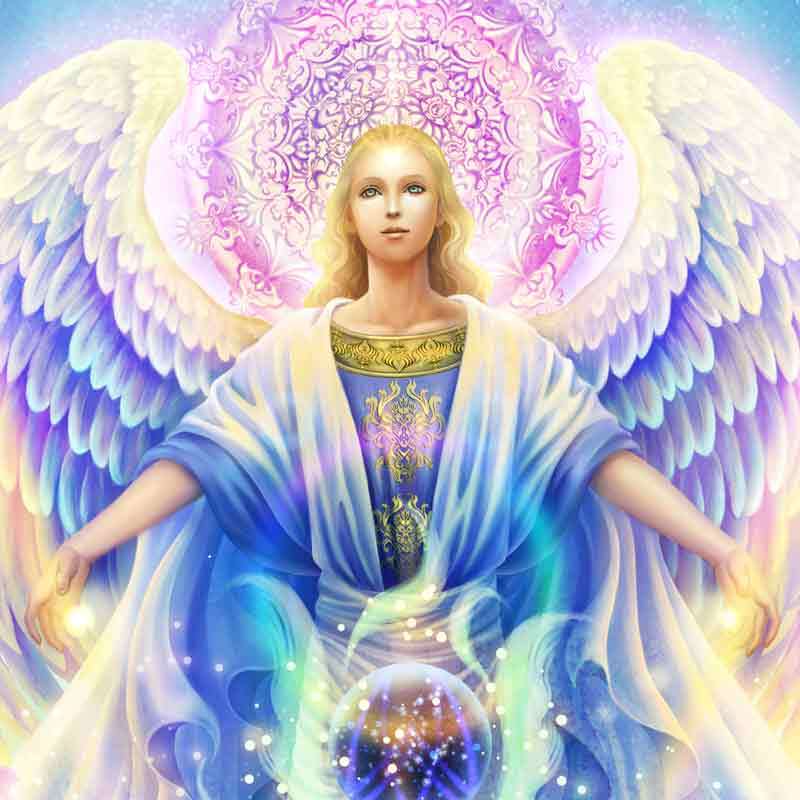 想いのまま創る、喜びの導き】絵画 ,空,宇宙,ペガサス,天使,angel,精霊