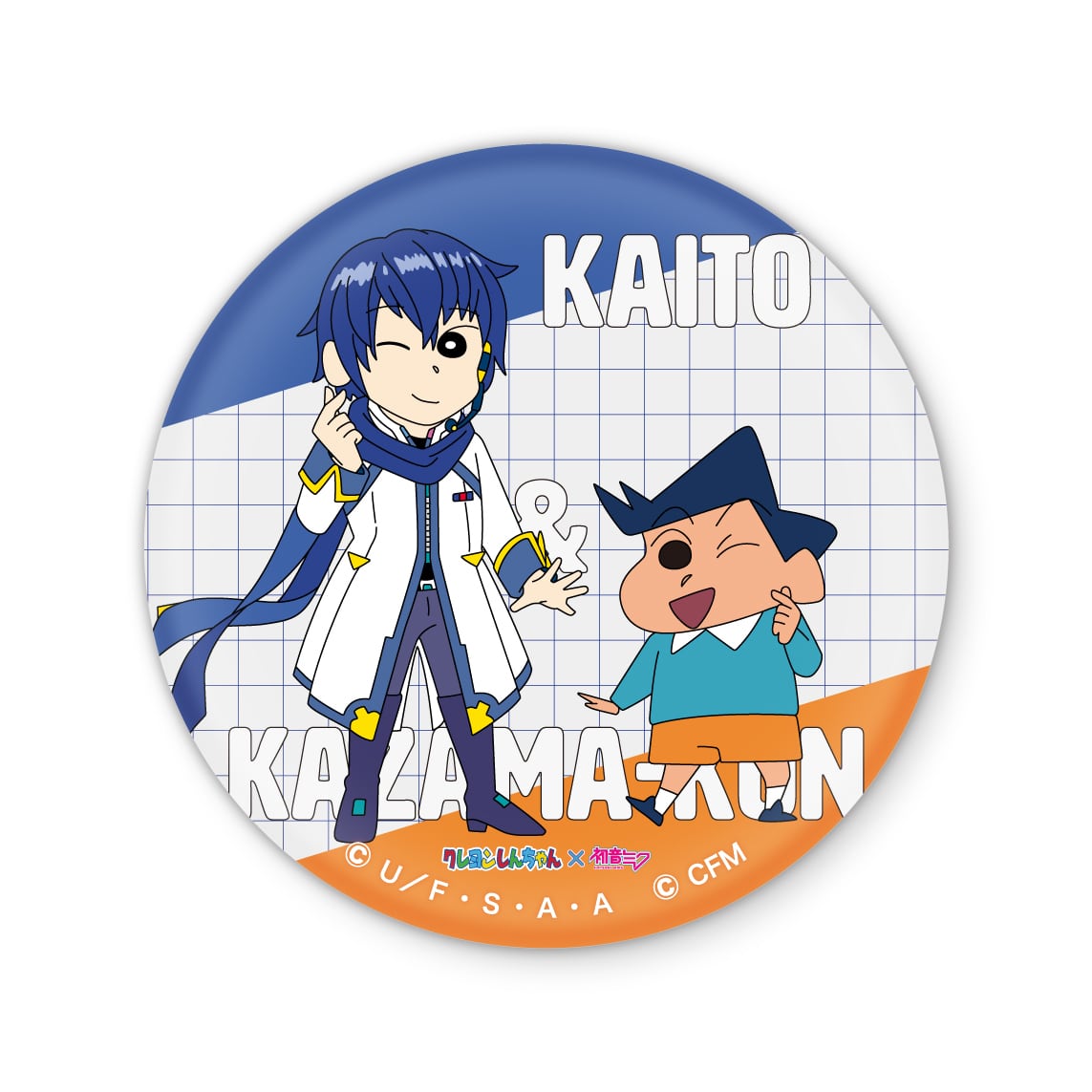 グリッター缶バッジ イベントイラストコレクション vol.28 C KAITO