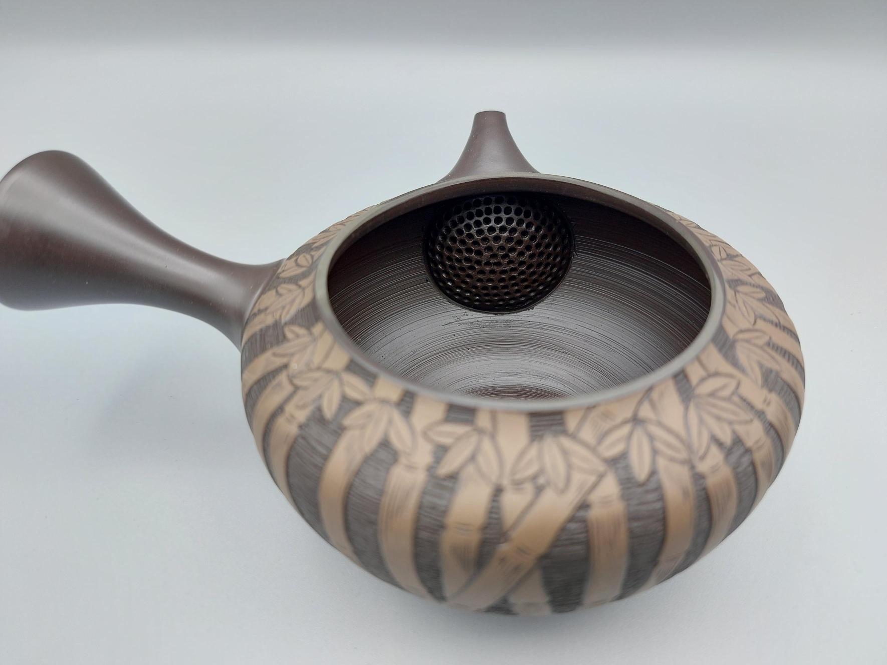 常滑焼二代間野舜園作急須茶道具