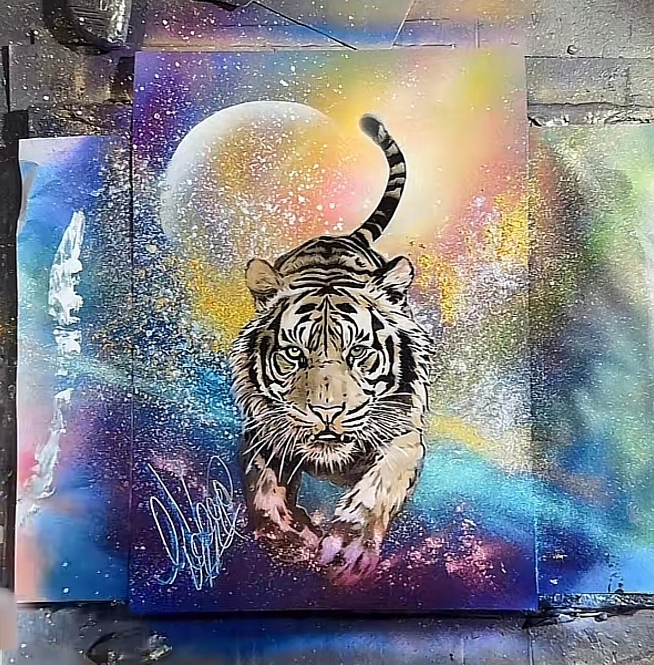 スプレーアートエデンB4原画 2枚セット スプレーアート エデン B4紙