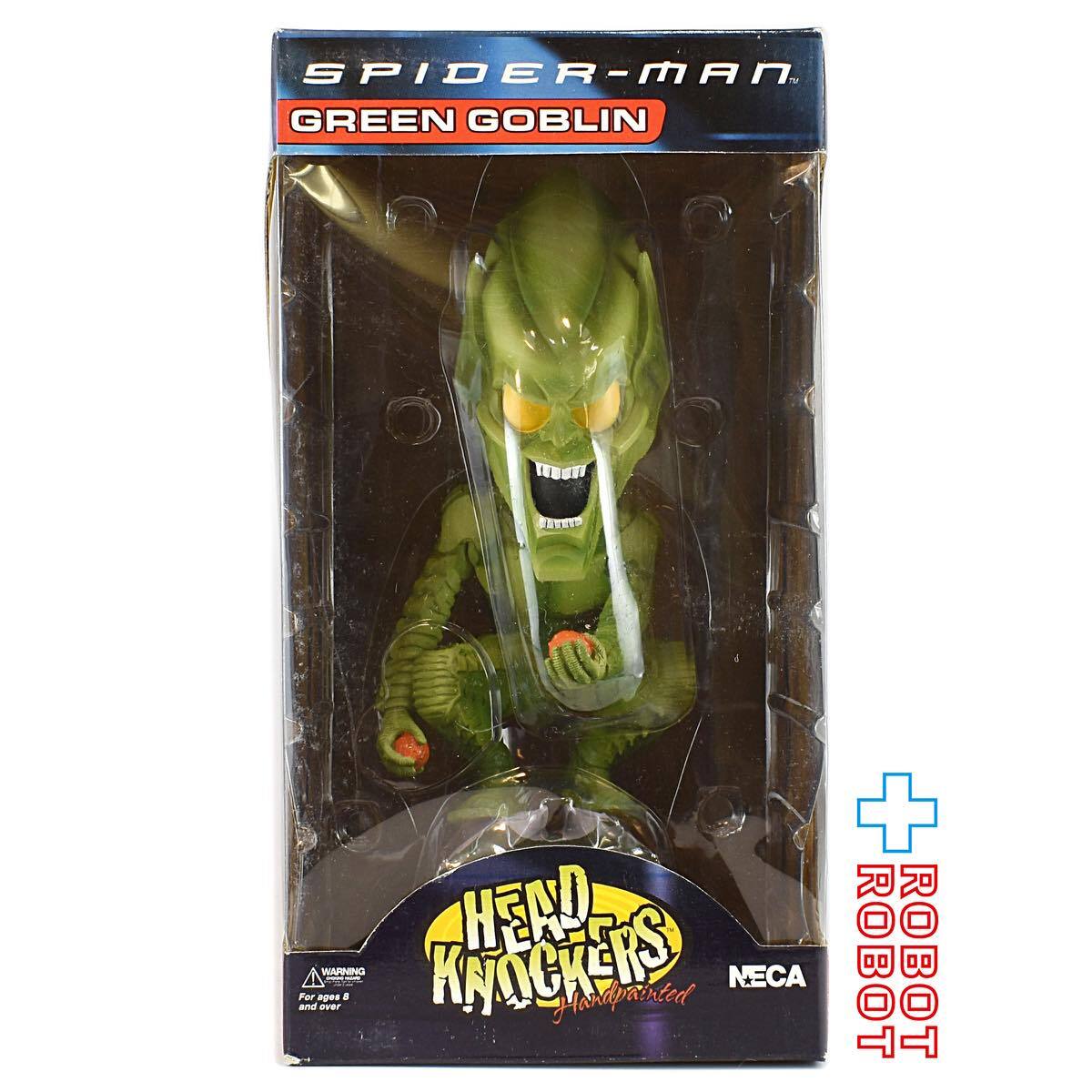 NECA スパイダーマン ヘッドノッカー グリーンゴブリン ボブルヘッド