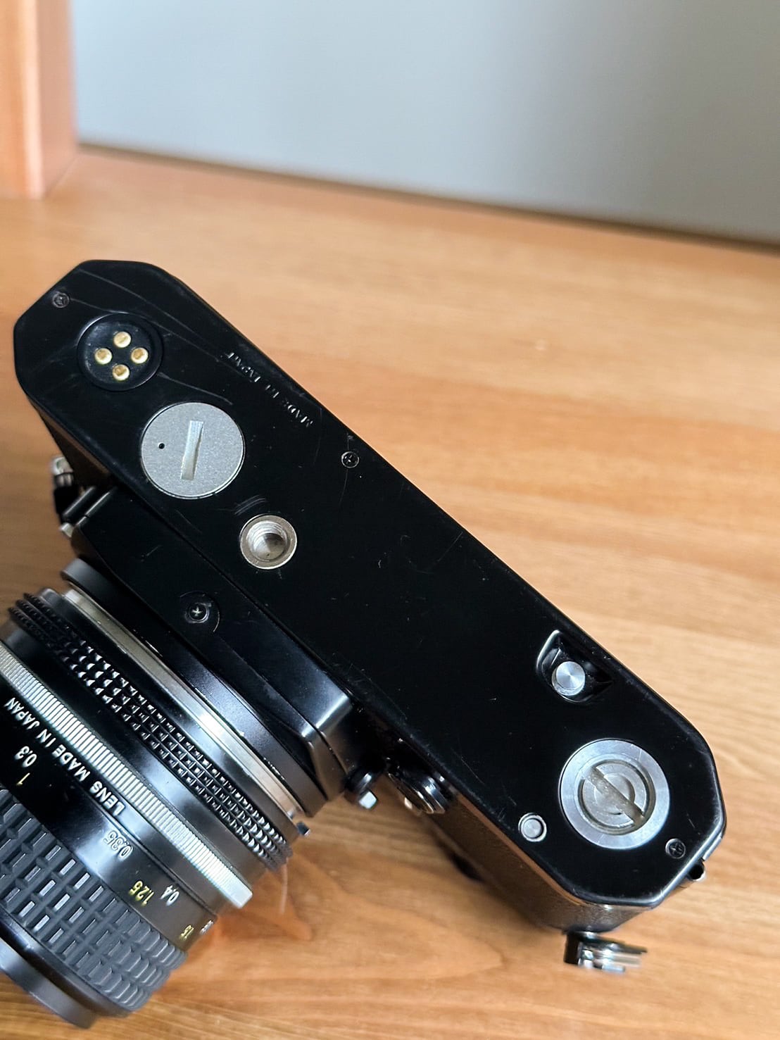 フィルムカメラ E598 Nikon FE Nikkor 50mm f/1.4 NIKON FE ブラック