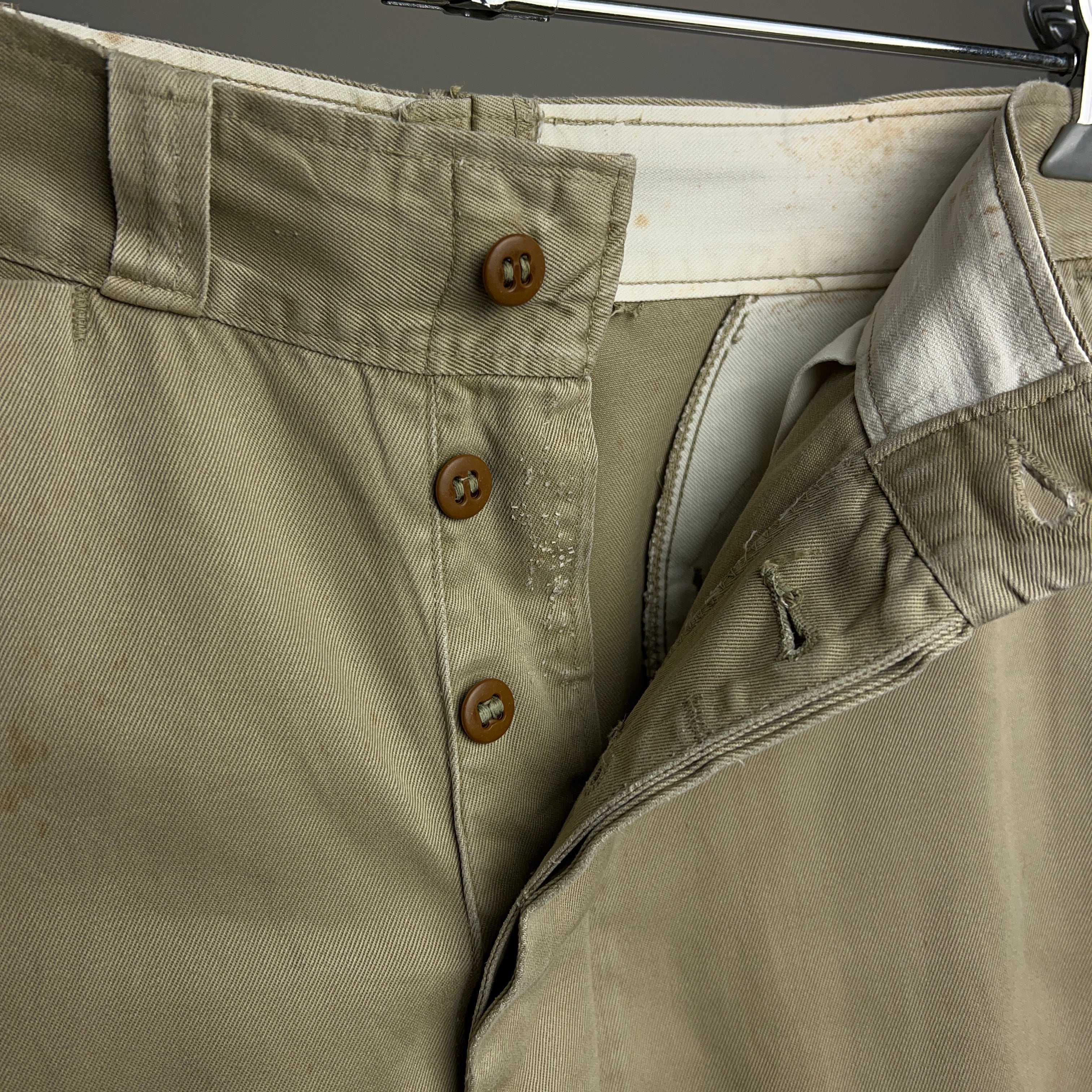 60s ARMYチノ アーミーチノ 32×33 1950's U.S.ARMY CHINO PANTS 32×33