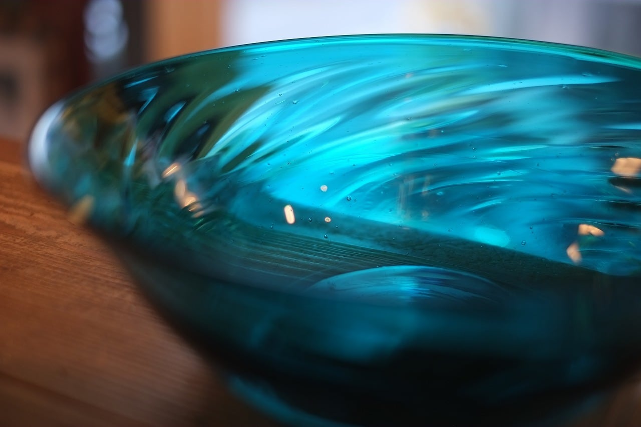 小谷眞三「花瓶」/倉敷ガラス/供箱付き 倉敷ガラス小谷眞三花瓶民藝