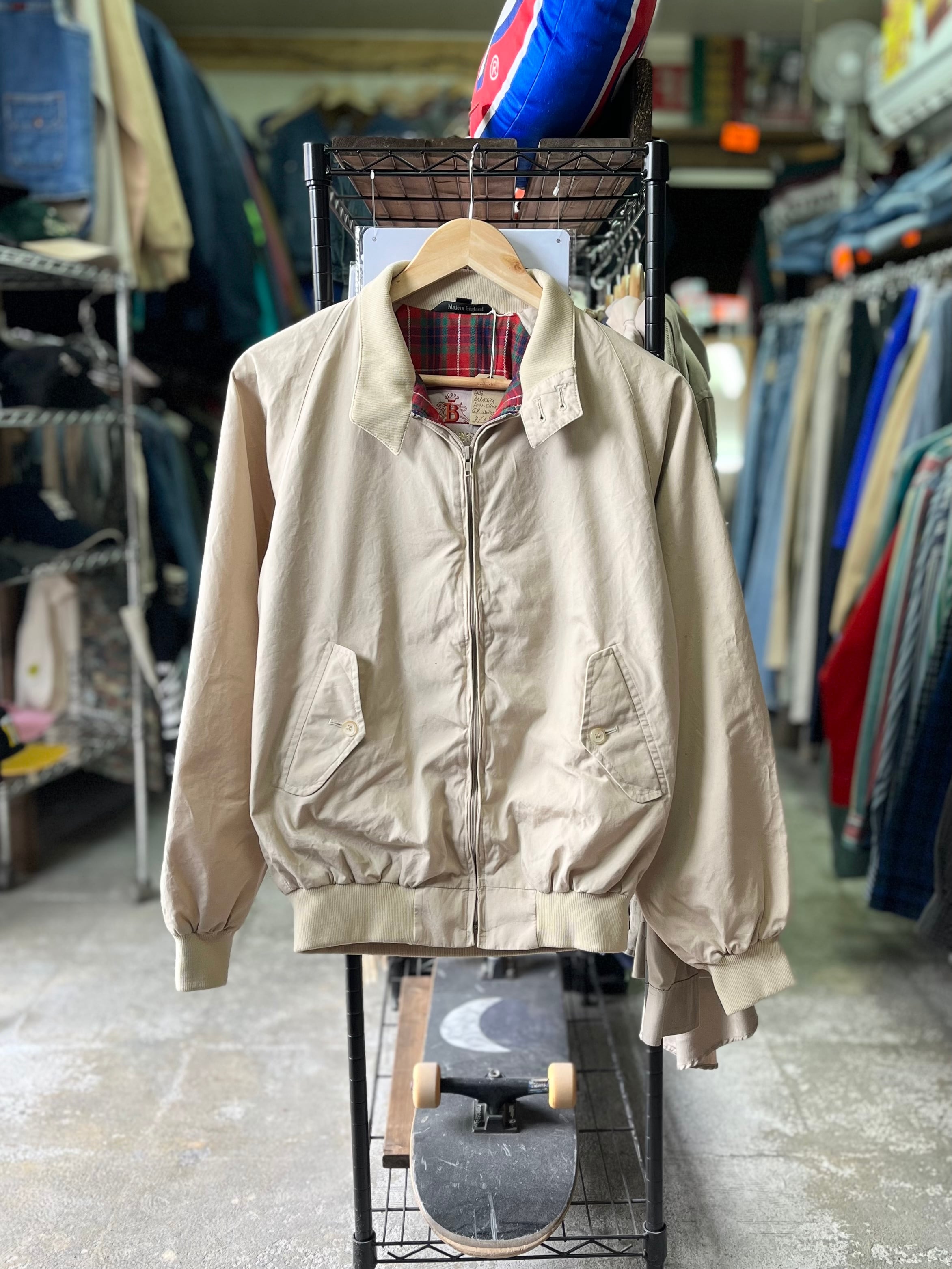 BARACUTA バラクータ G9 36 スイングトップ ハリントンジャケット
