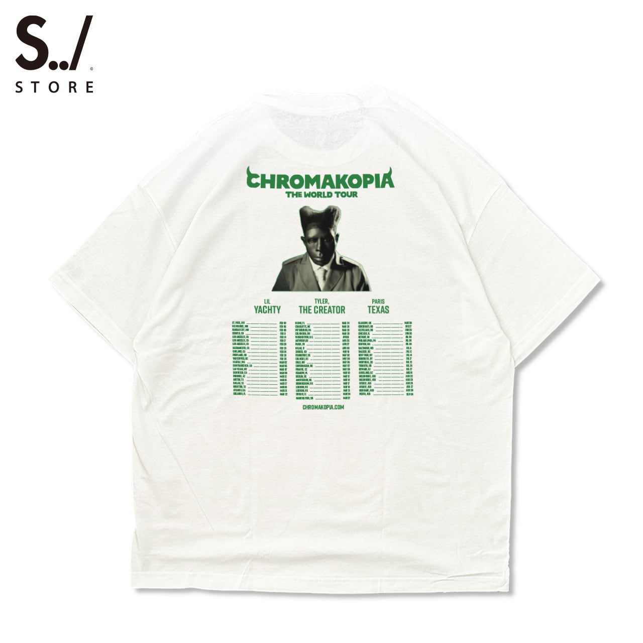 Tyler the creator Tシャツ L LIKE HIM TOUR Tyler the creator T