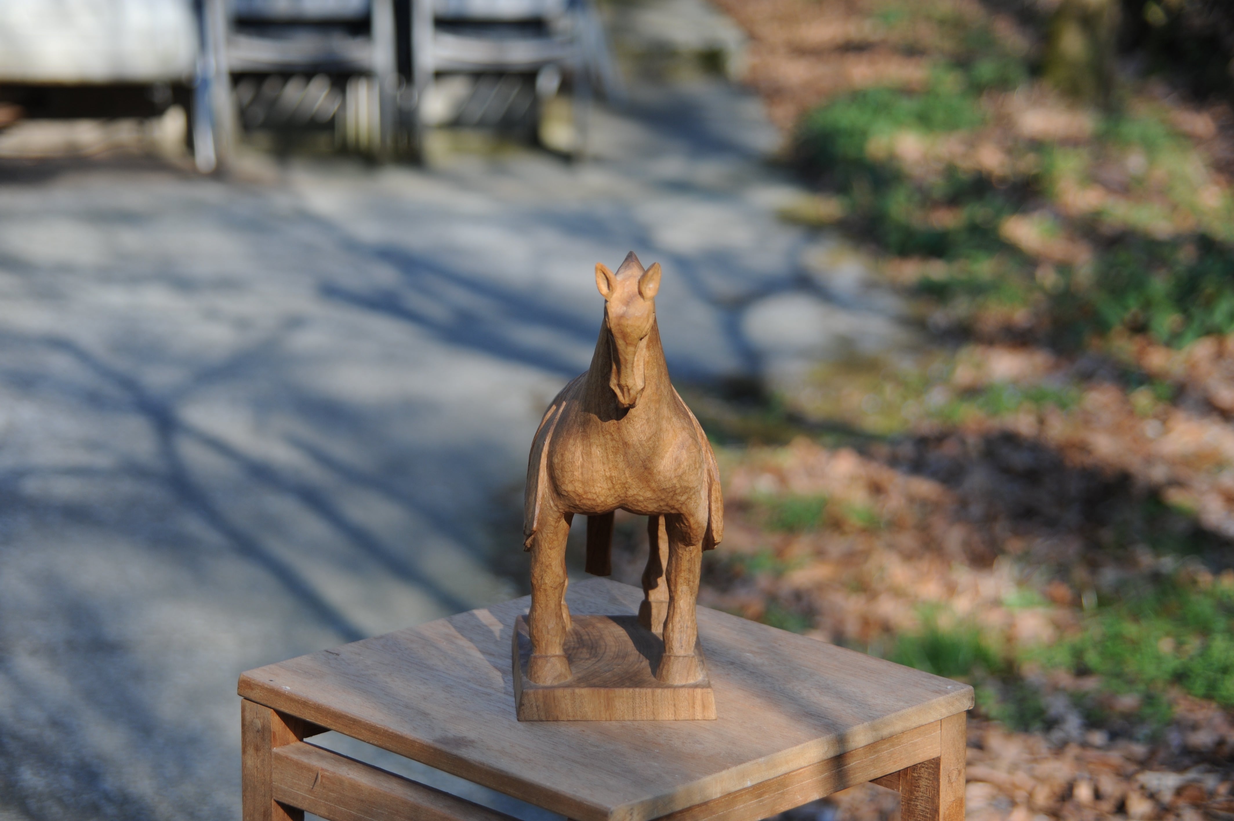 昔の馬 木彫 | KEIHAMM