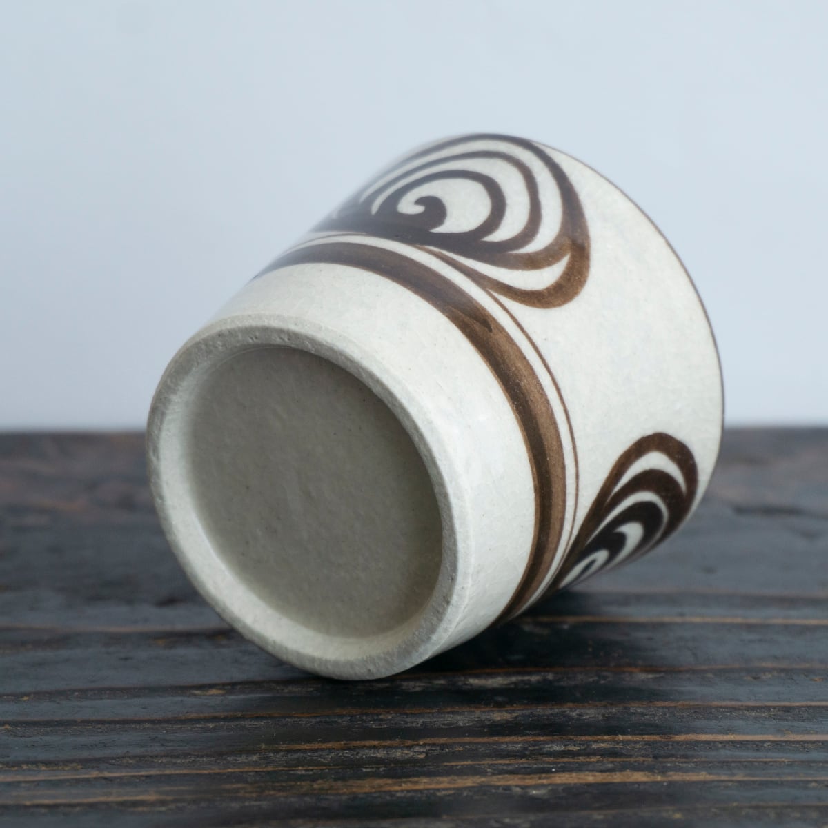 615『瀬戸 馬の目 蕎麦猪口』 /骨董品 古美術 古道具 アンティーク 615