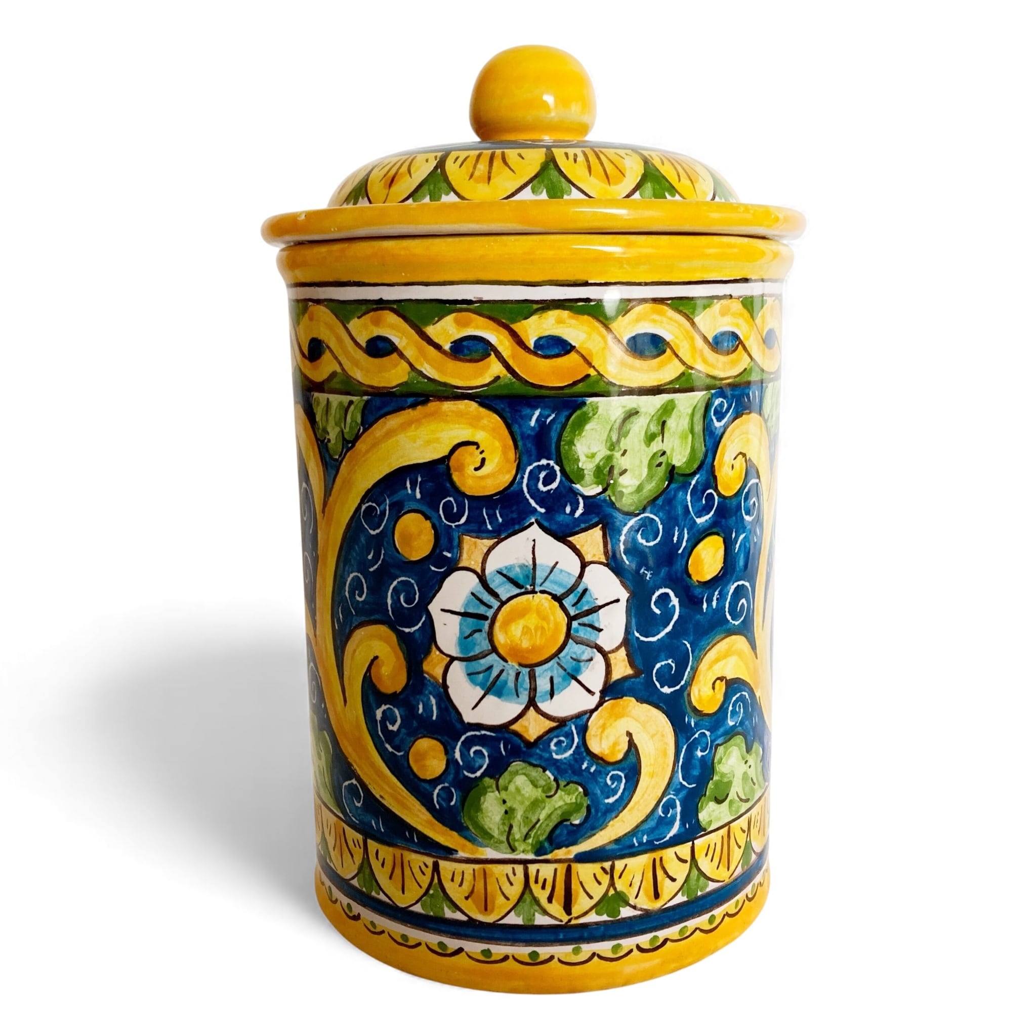 蓋付き容器・キャニスター | イタリア陶器とタイル雑貨 CERAMICHE