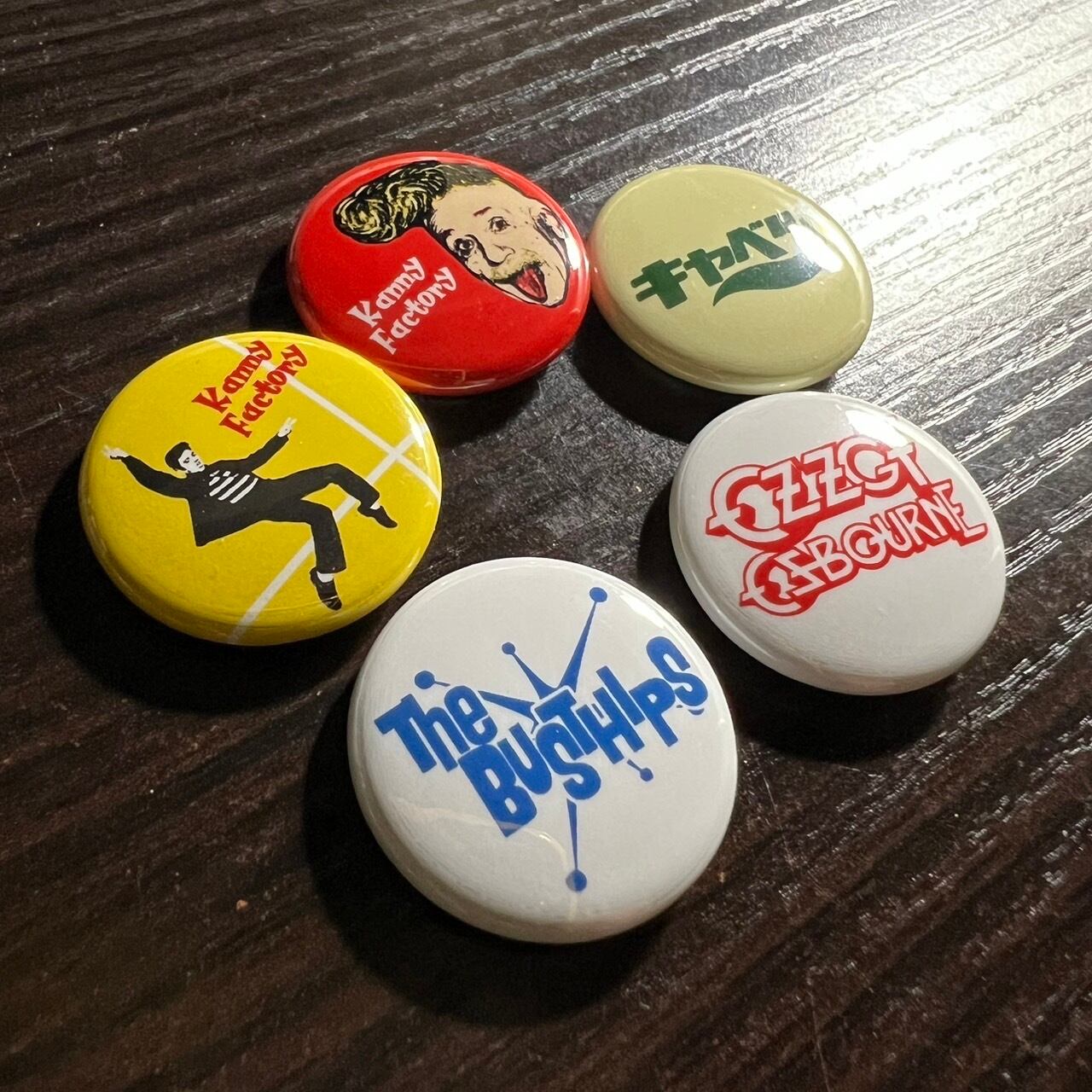 バンド 缶バッジ 各種