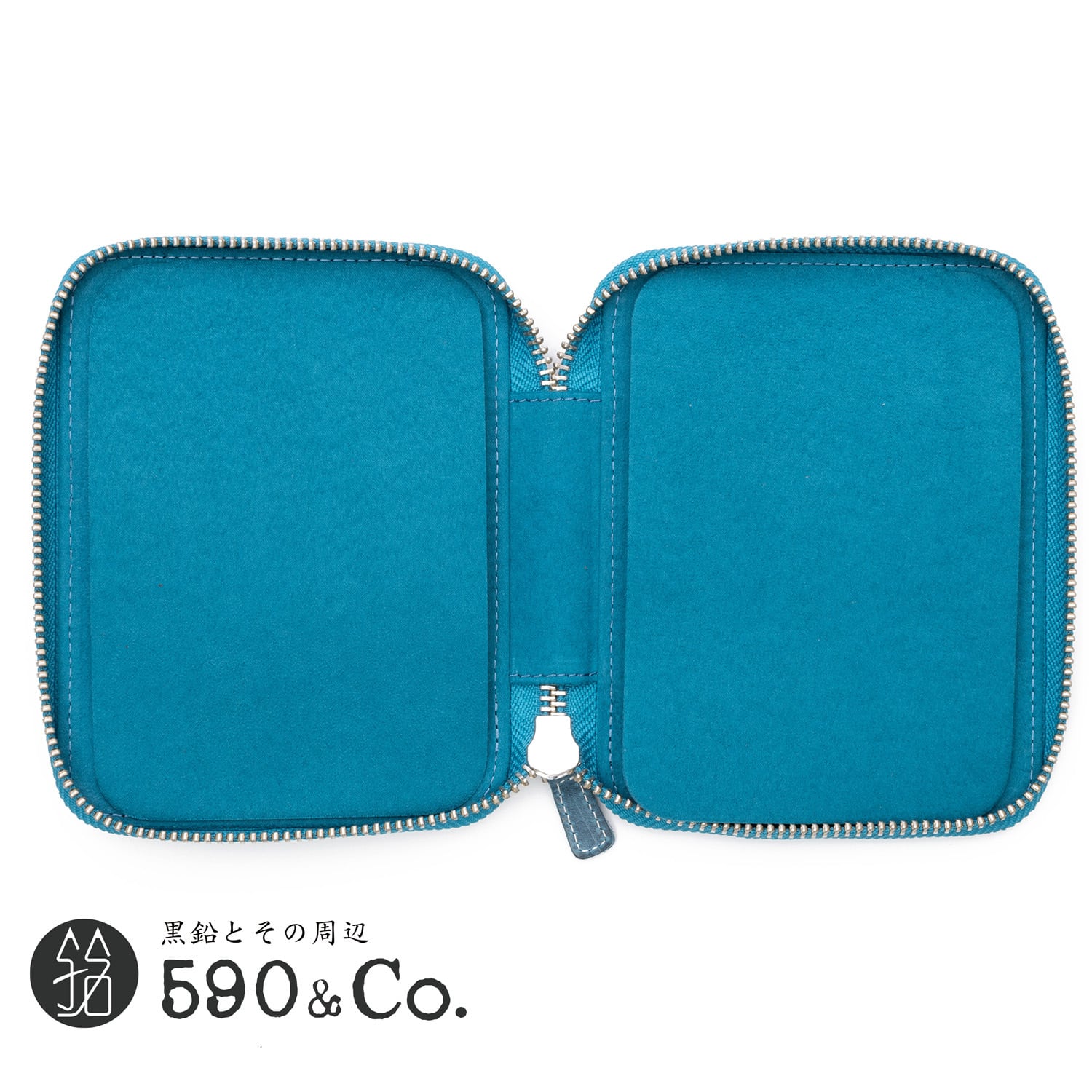 Galen Leather/ガレンレザー】レザーラウンドジップ10本差しペンケース