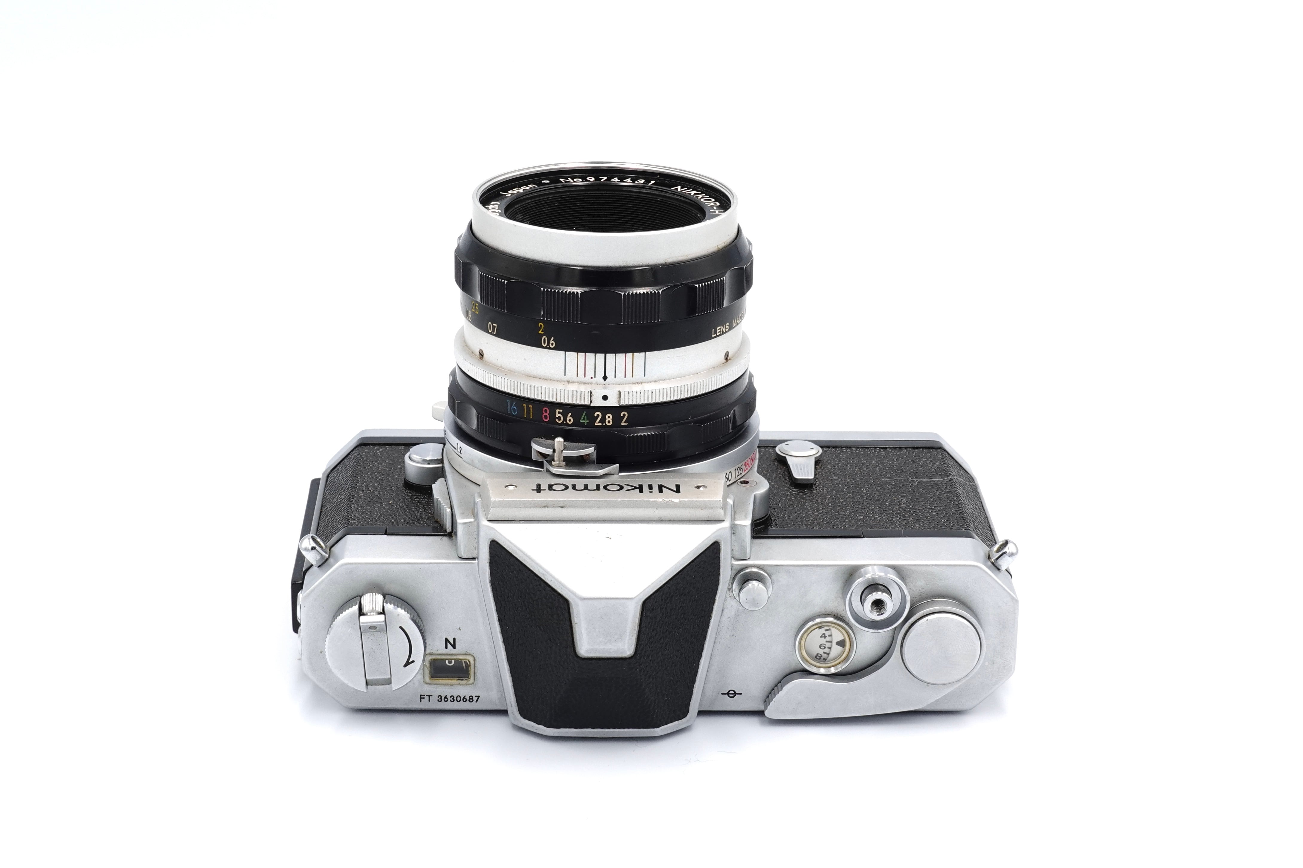 Nikon Nikomat FTn + 50mm f2単焦点レンズ【昭和レトロ】 Nikon