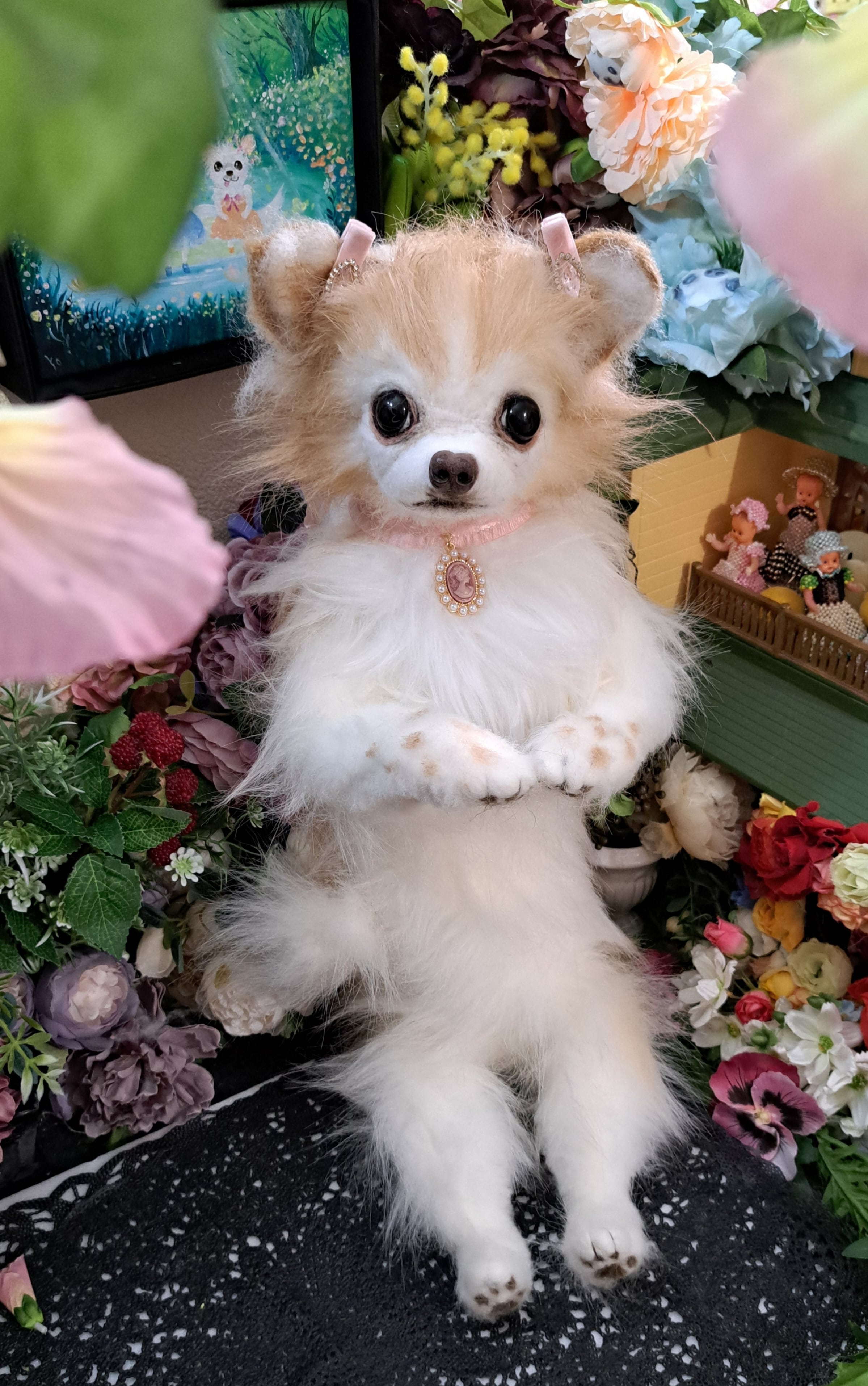 展示写真 チワワ 実物サイズ ぬいぐるみ カズコオガワ | KAZUKO OGAWA