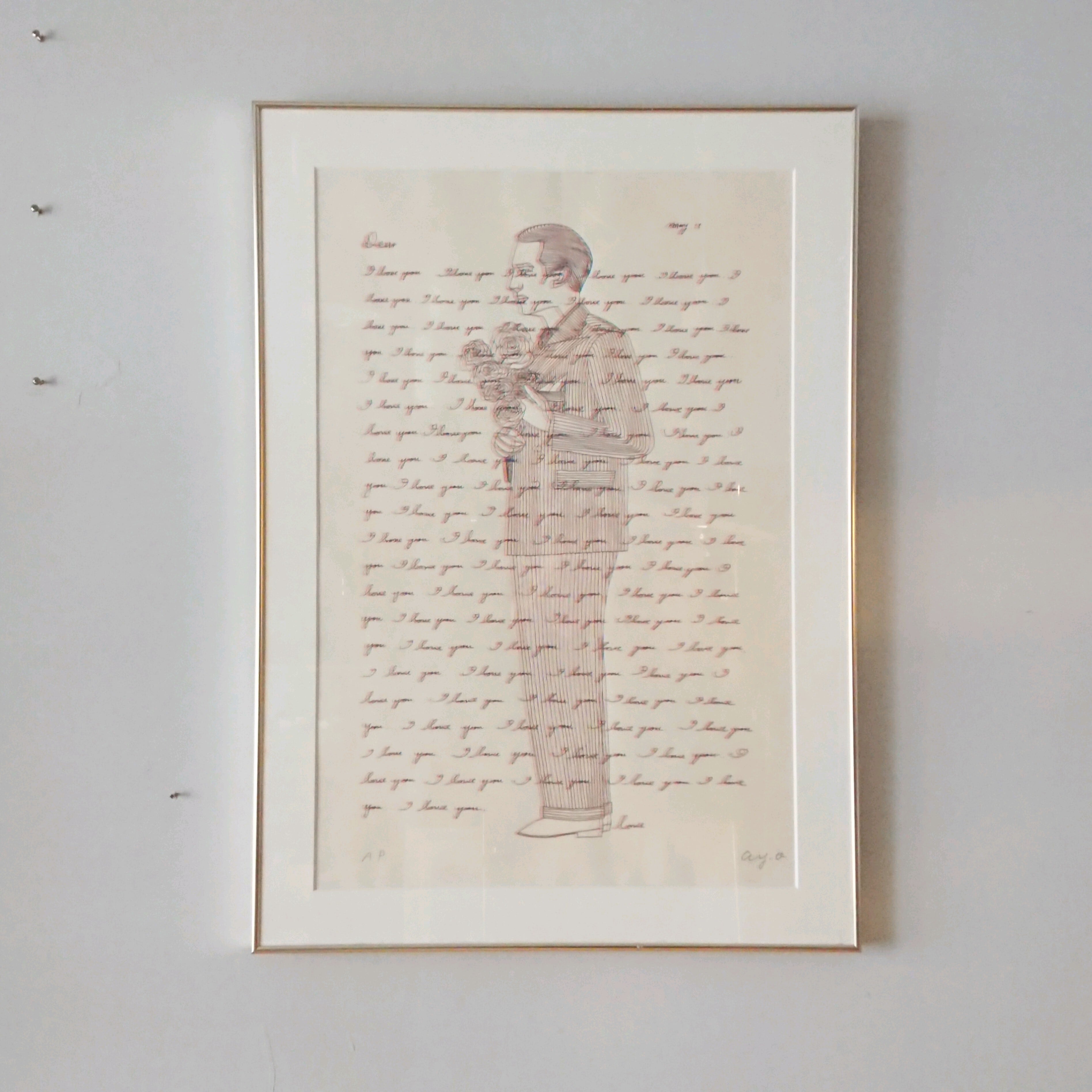 中村圭吾 サイン アート Living with light & shadow