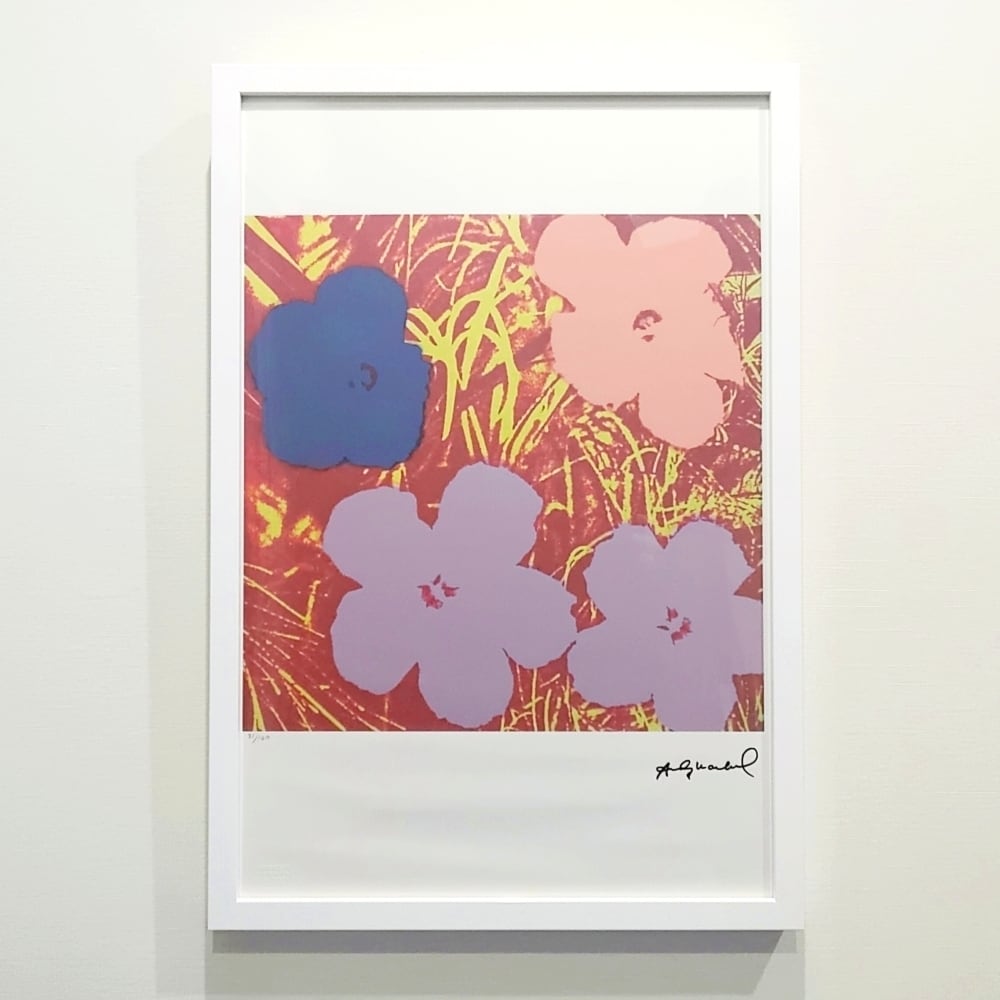 アンディーウォーホール、フラワー、大判、リトグラフ、限定版、 Sold