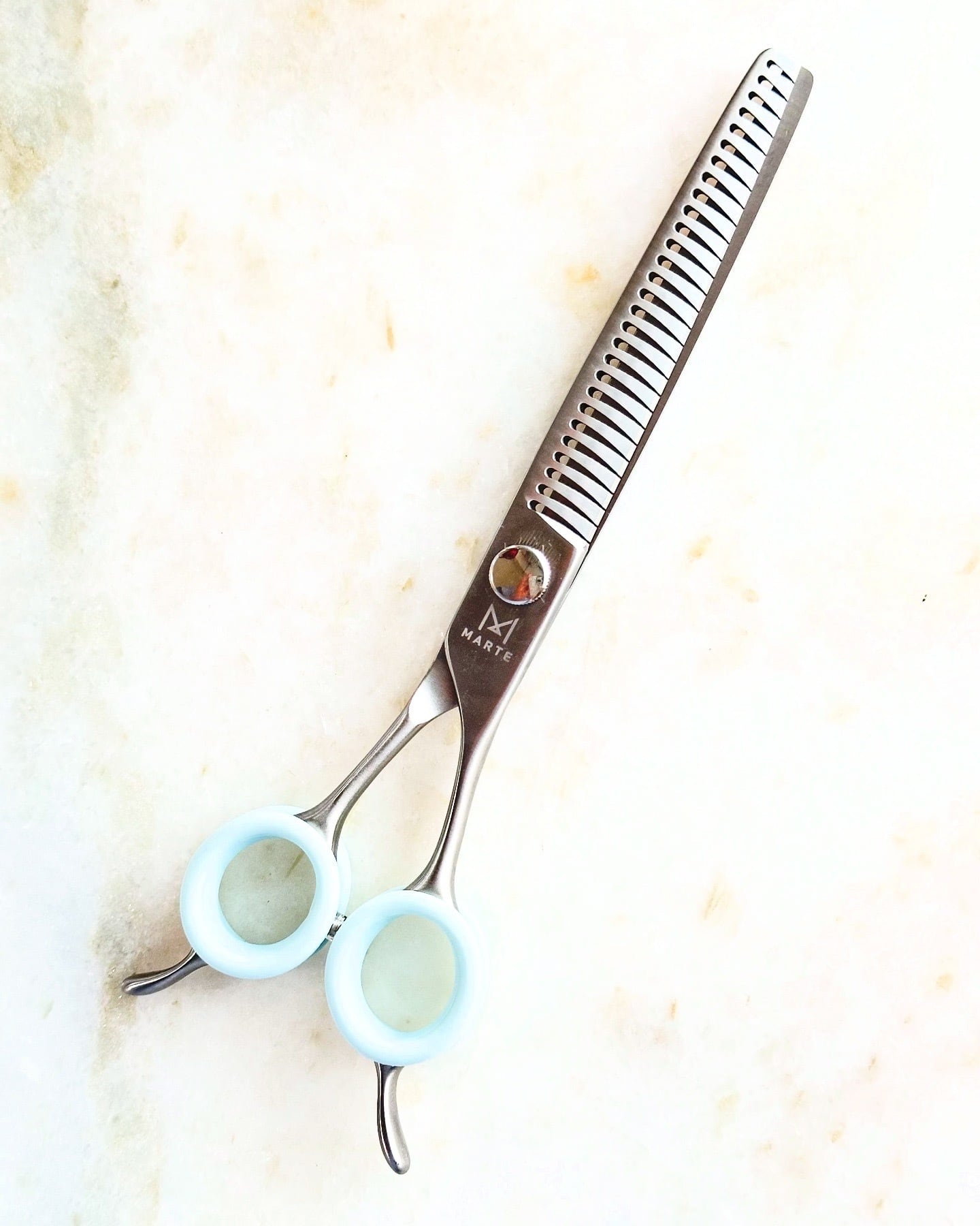 MARTE シザーシルクM カーブ7インチシルバーpetganic 韓国