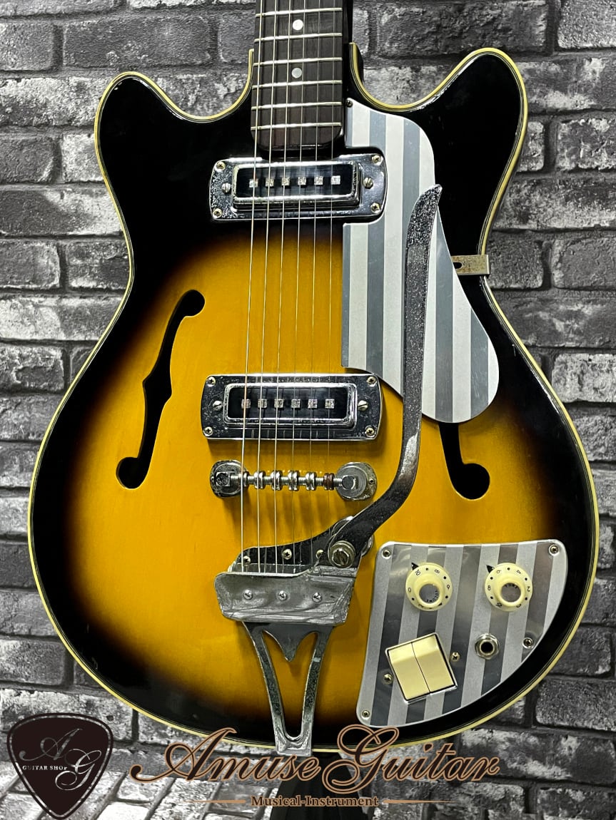 Teisco EP-2L # 2 TONE SUNBURST 1967年製【Pedro Martins STYLE