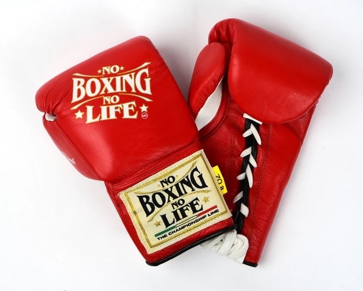 No Boxing No Lifeボクシンググローブ レッド8オンス | ボクシング