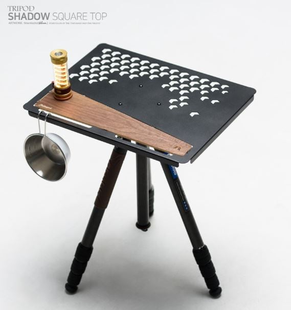 シャドゥスクエアトップ 三脚テーブル 天板（Shahrazad） | outdoor.beans