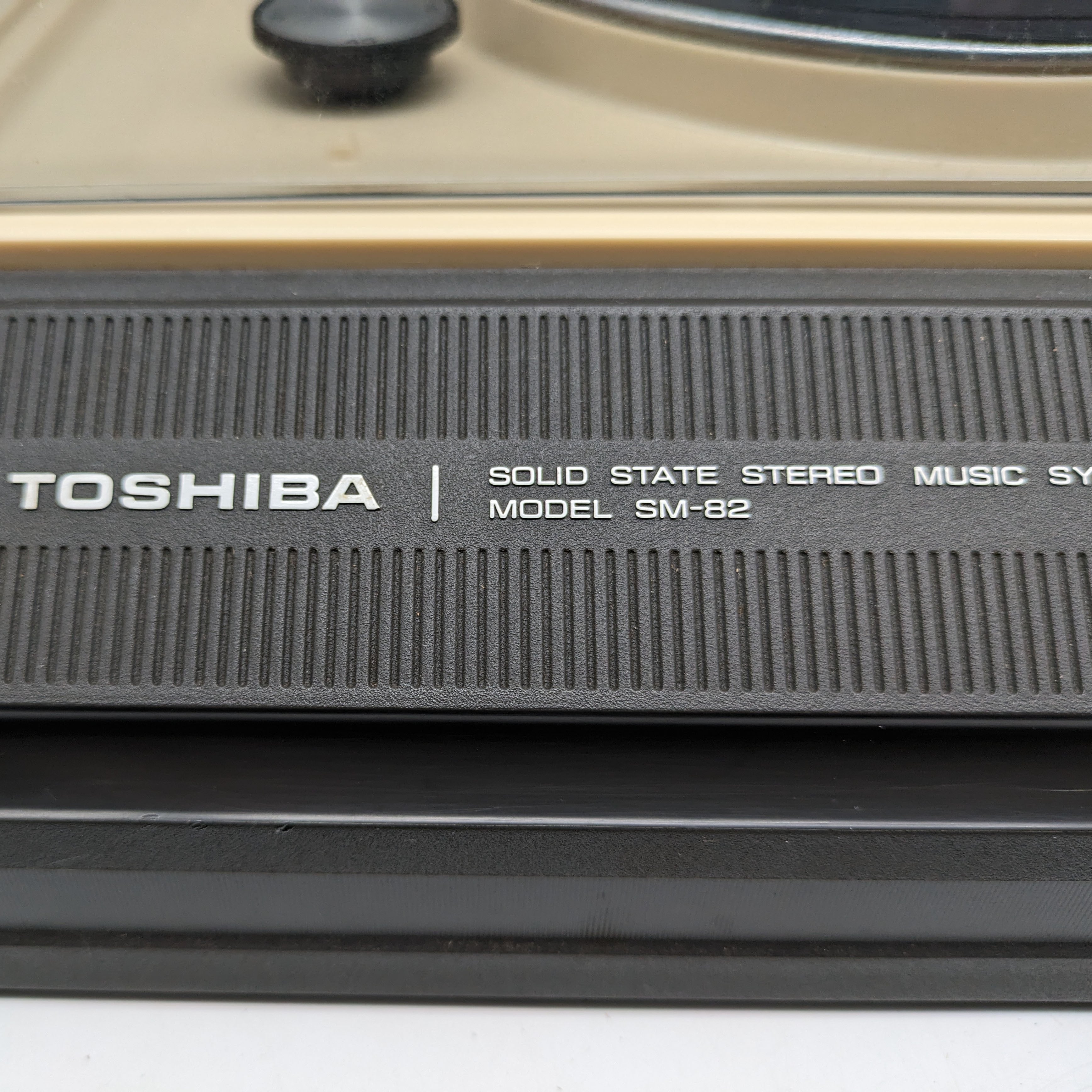 TOSHIBA(東芝)・レコードプレイヤー・スピーカー・SM-82・昭和レトロ