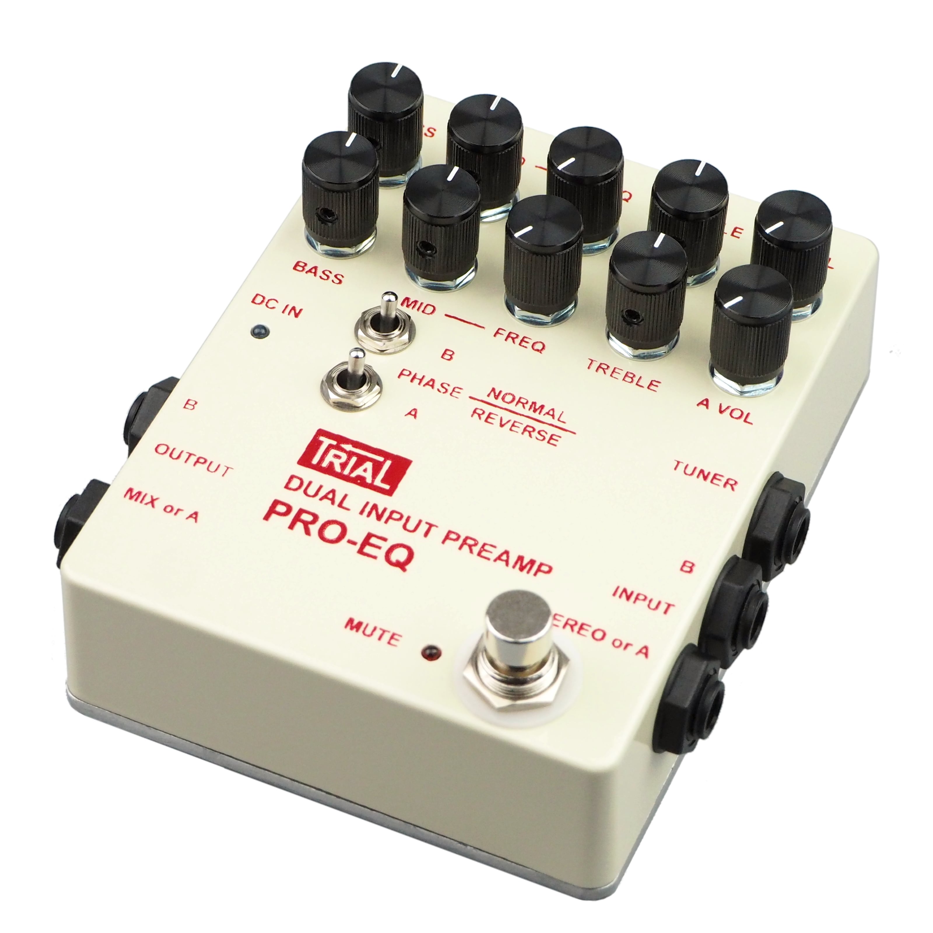 TRIAL DUAL INPUT PREAMP PRO-EQ [Acoustic Preamp] | 高早楽器技術