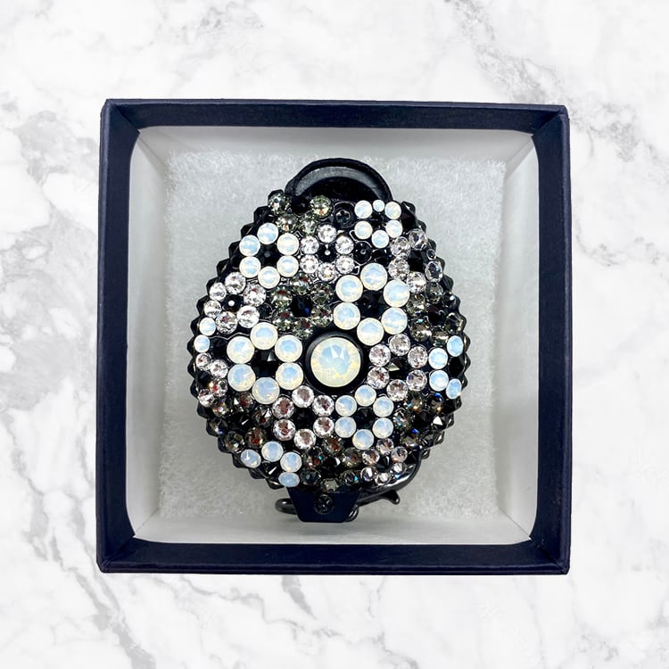 デコプティ お花型ネックストラップ ローズ デコプティ お花型ネック